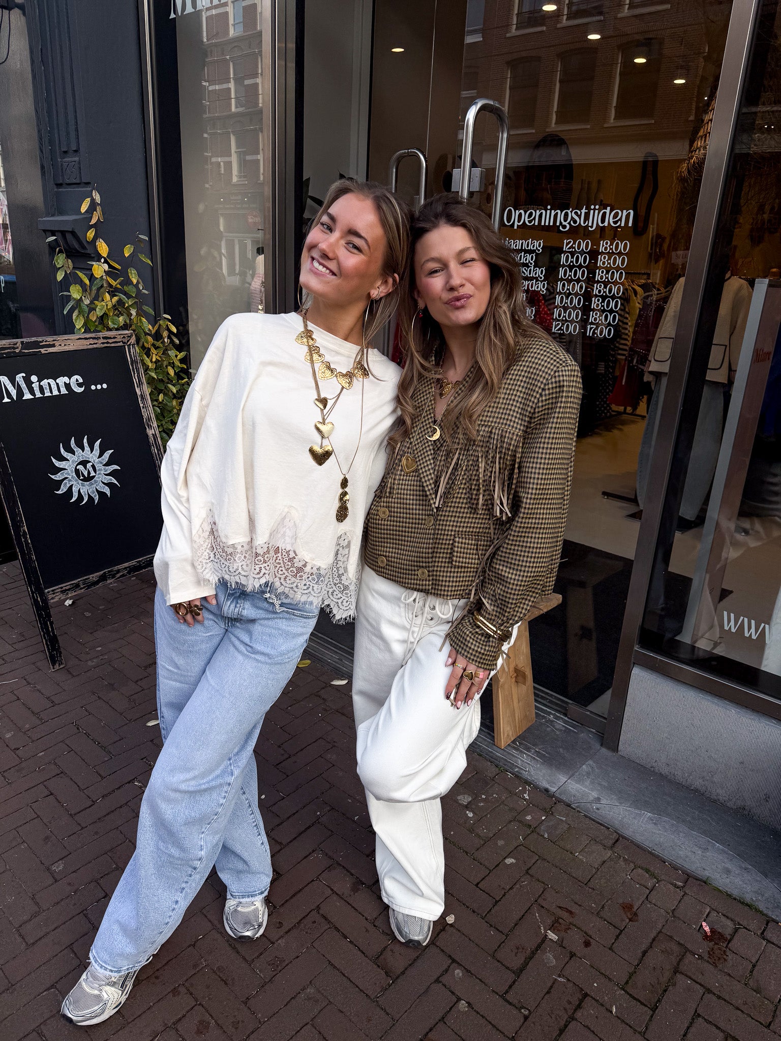 Lexi Franje Checked Blazer Yellow