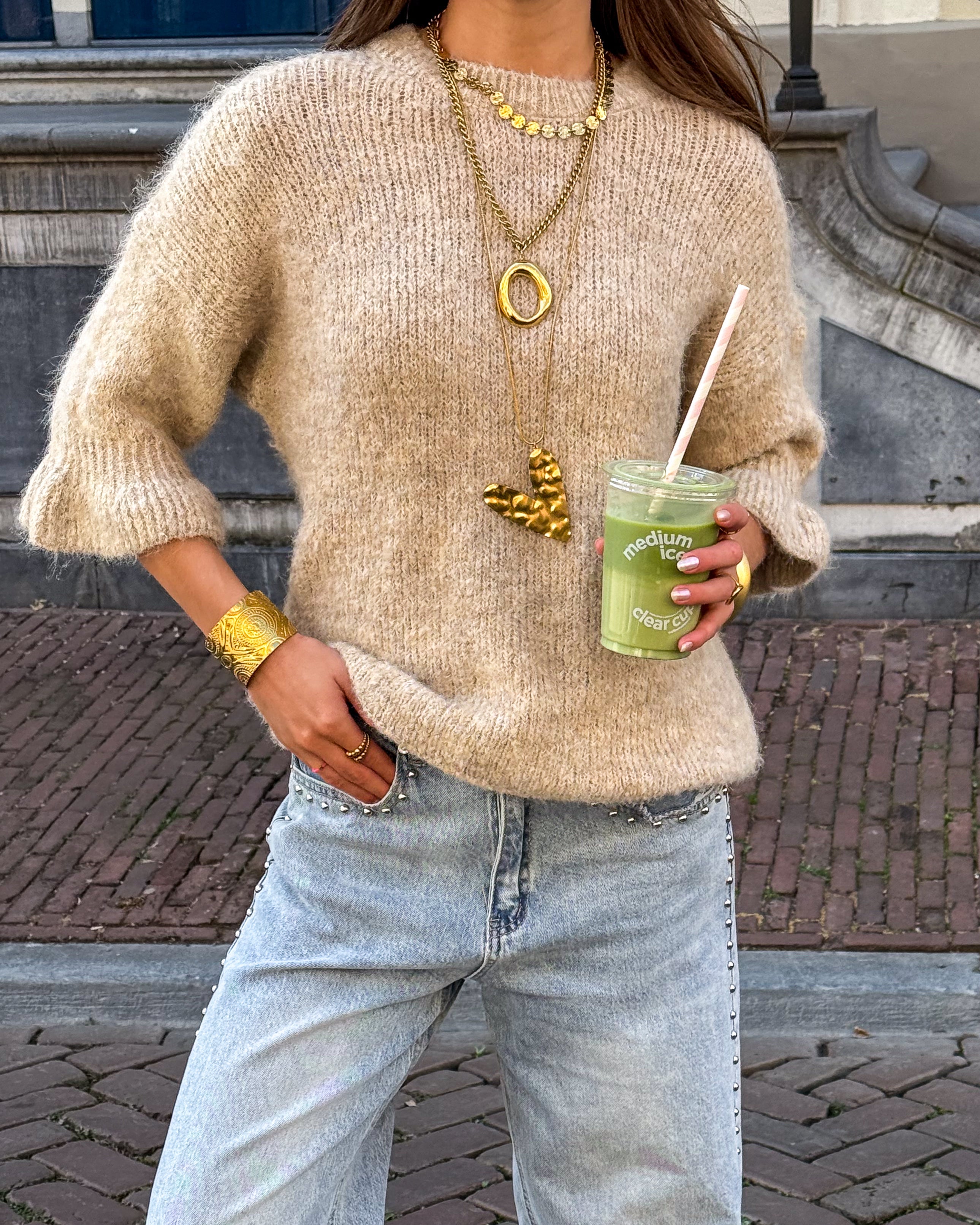 Leona Knit Sand