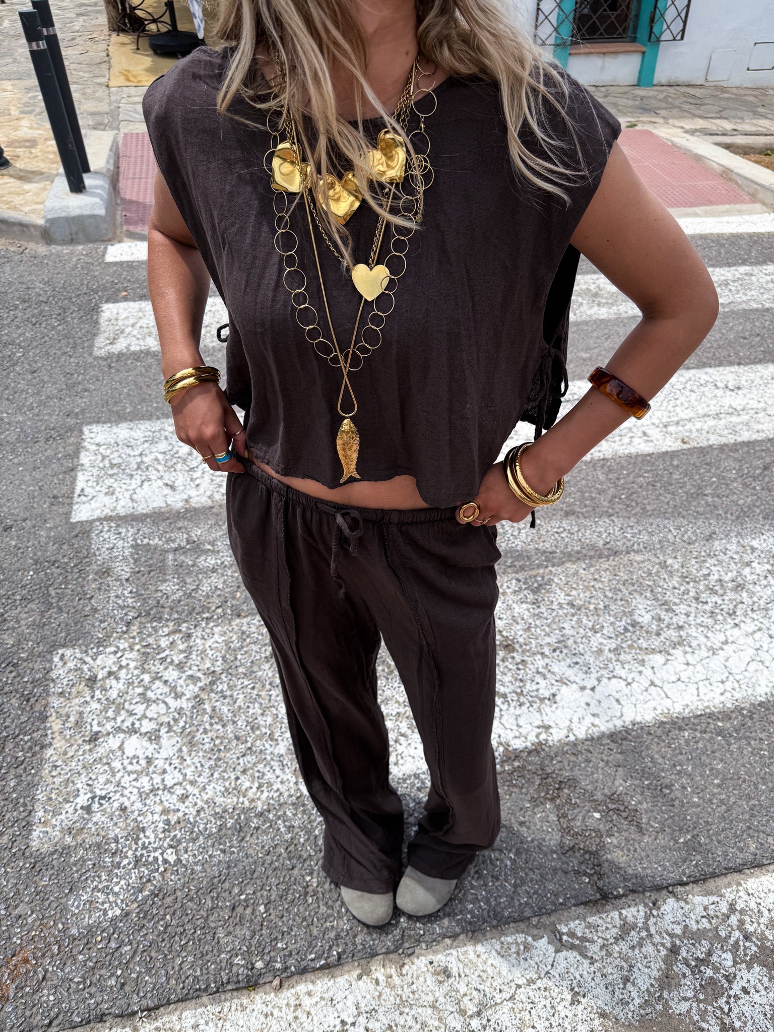 Lewis Pantalon Brown