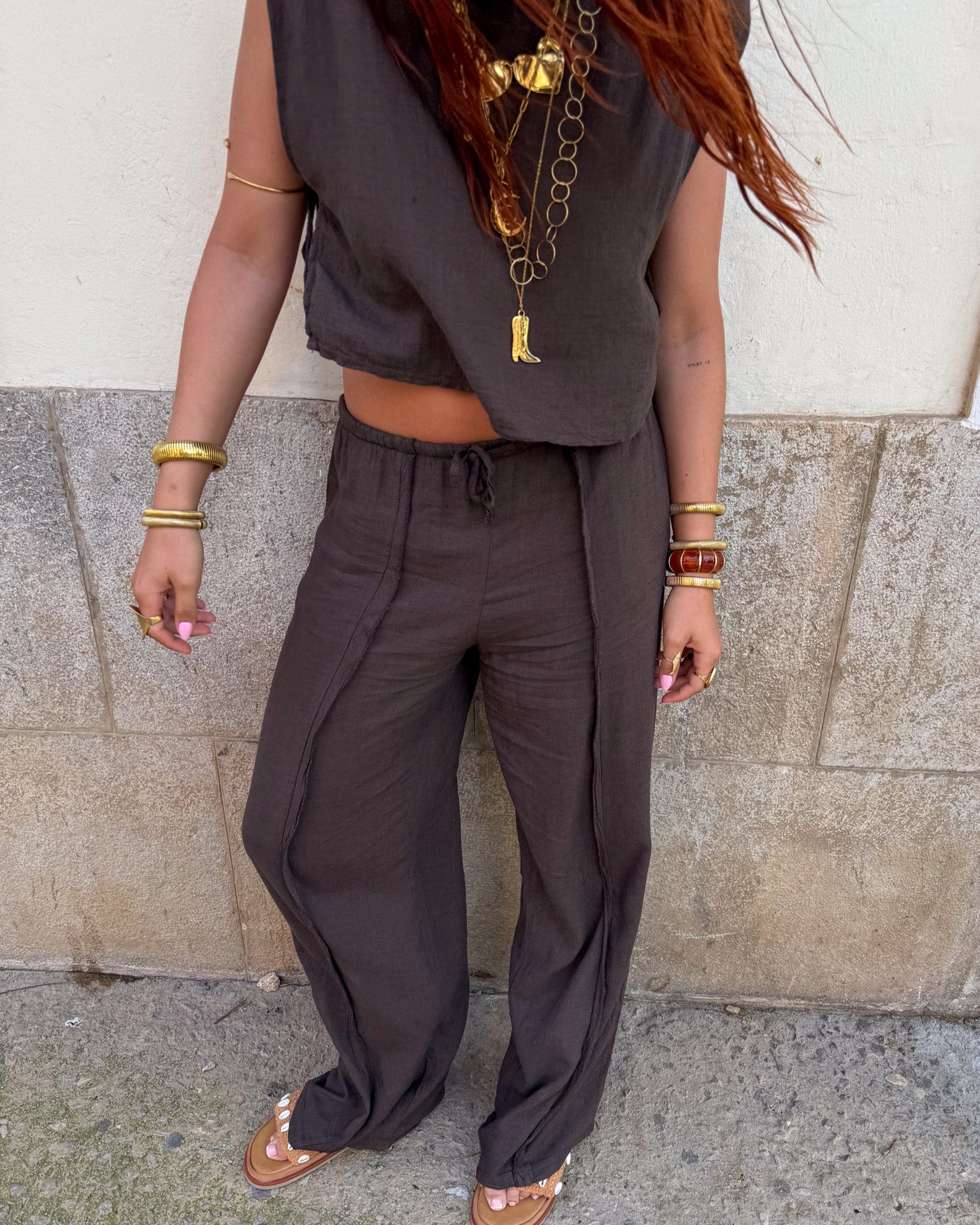 Lewis Pantalon Brown