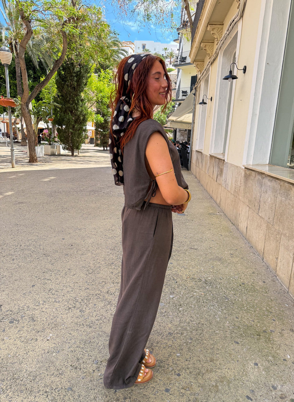 Lewis Top | Brown