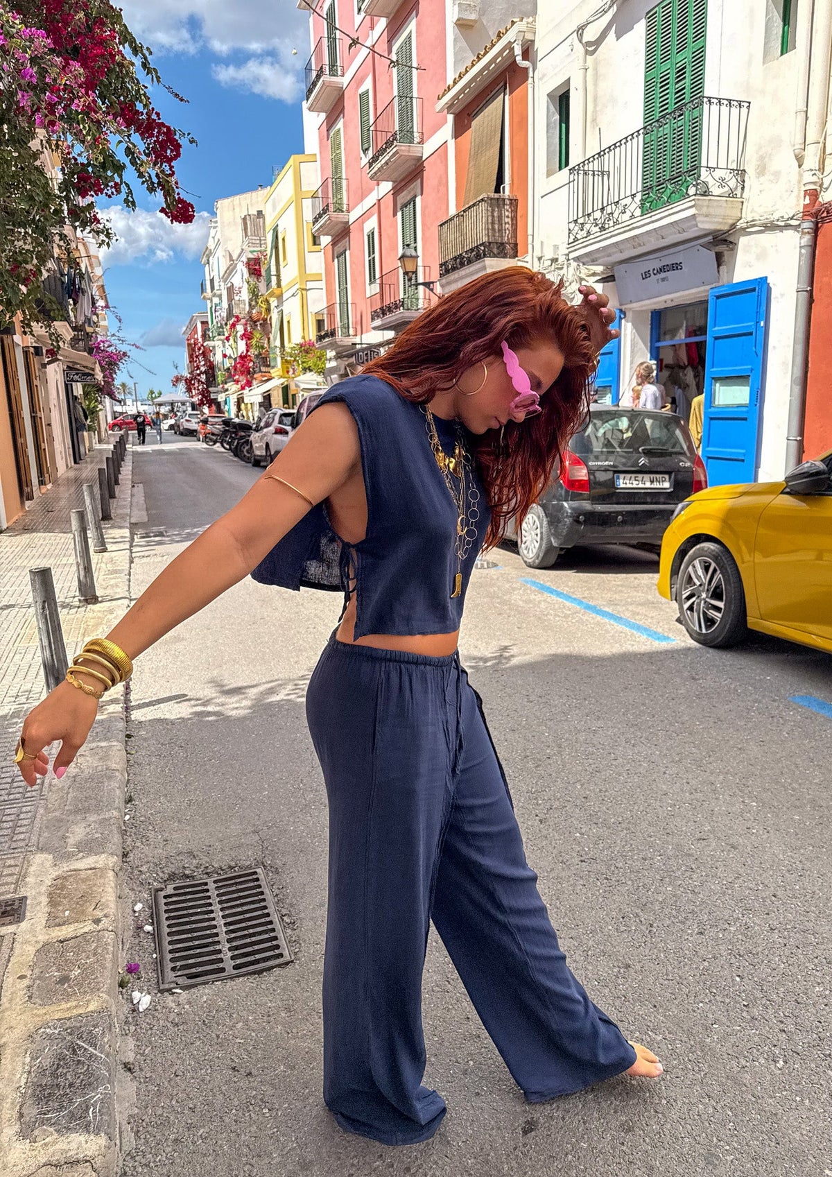 Lewis Top | Navy