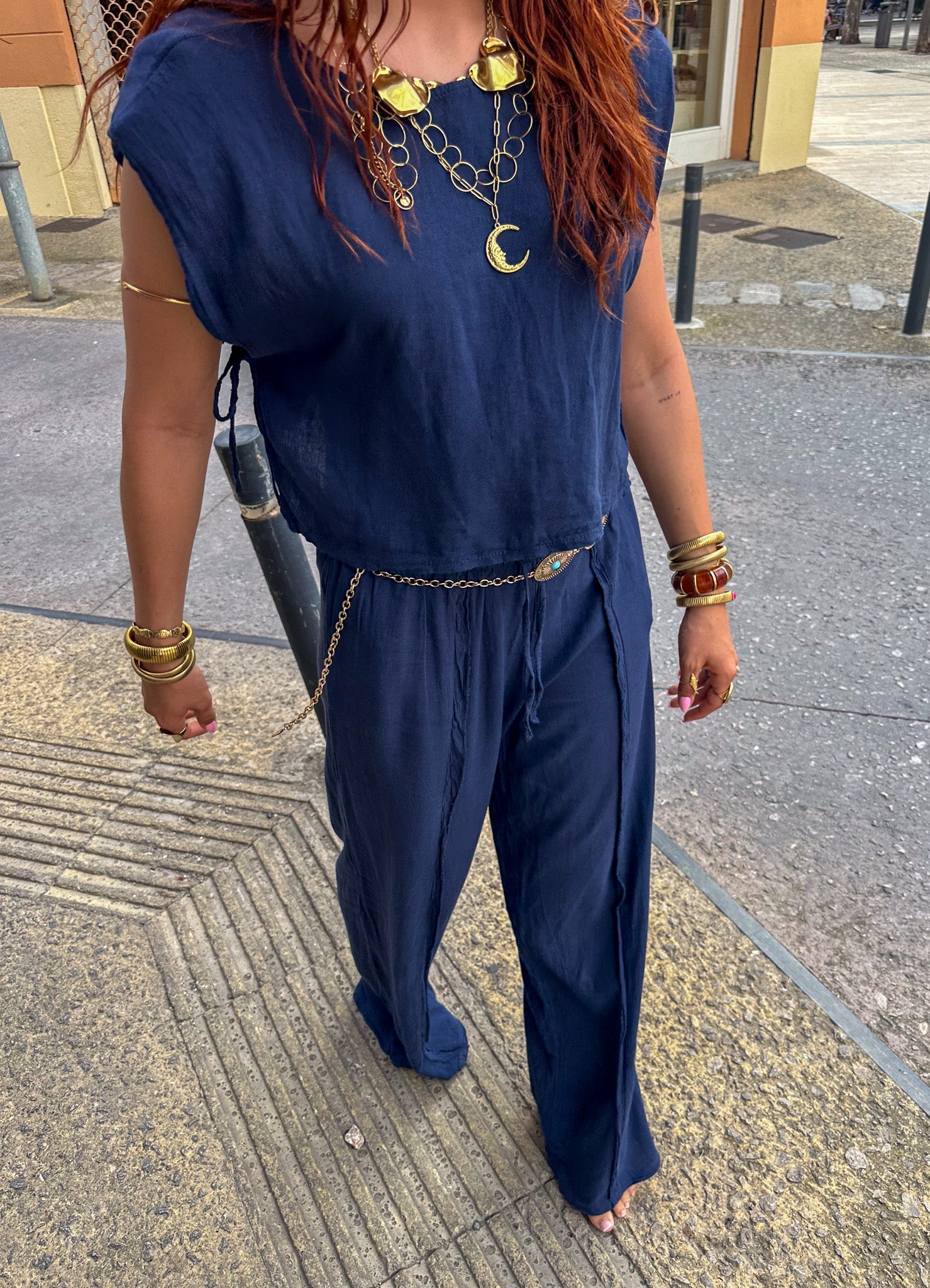 Lewis Pantalon Navy