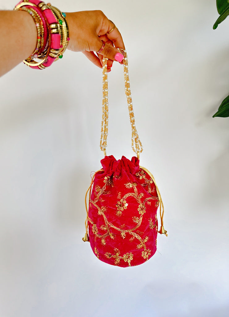 Lima Bucket Tas | Lima Bucket Tas Fuchsia