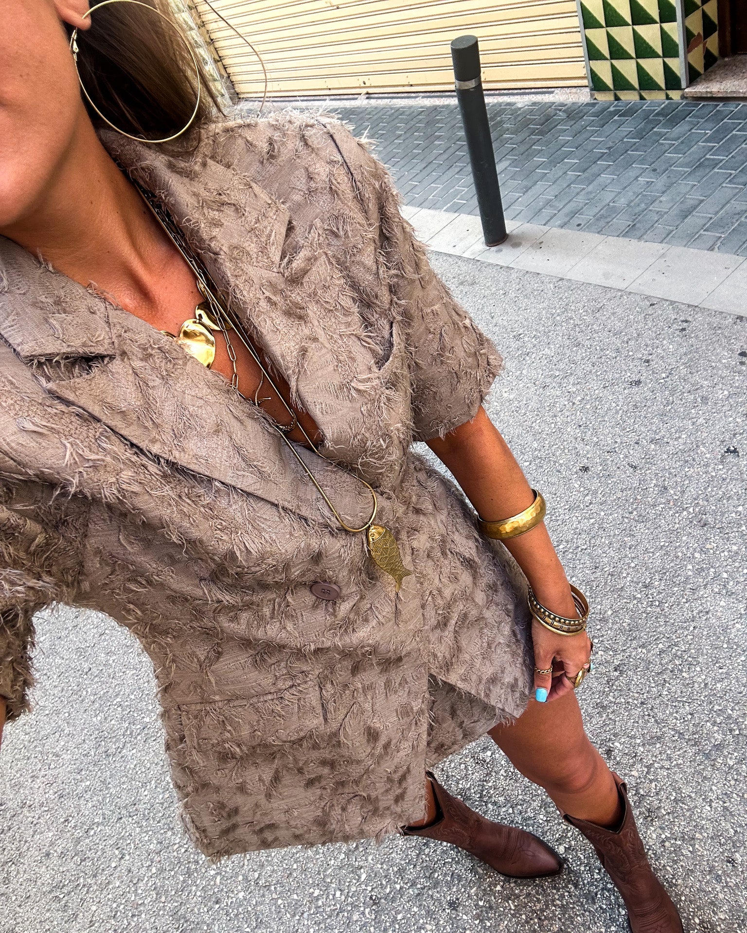 Lina Blazer Khaki