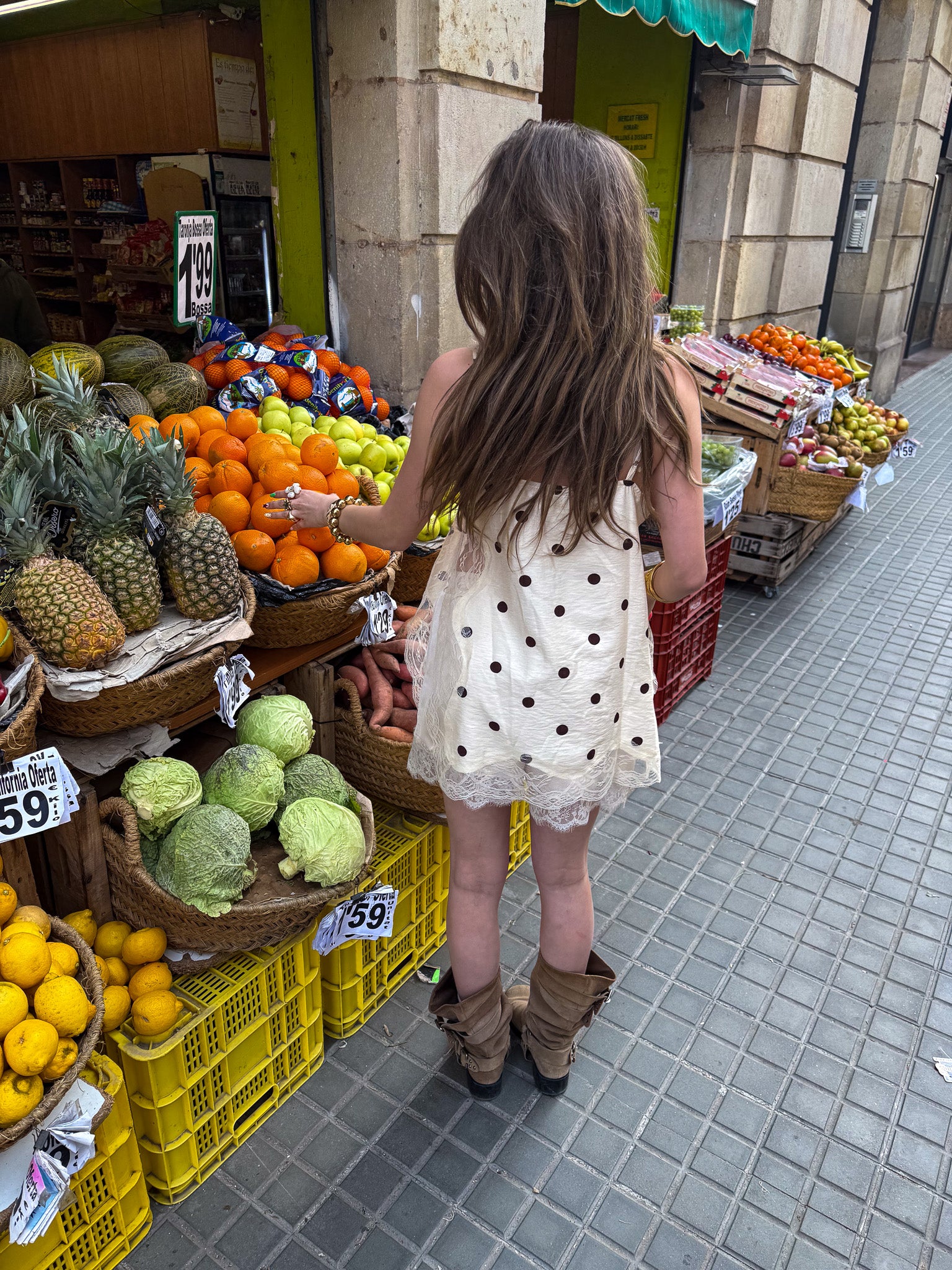 Lio Stippen Top Beige