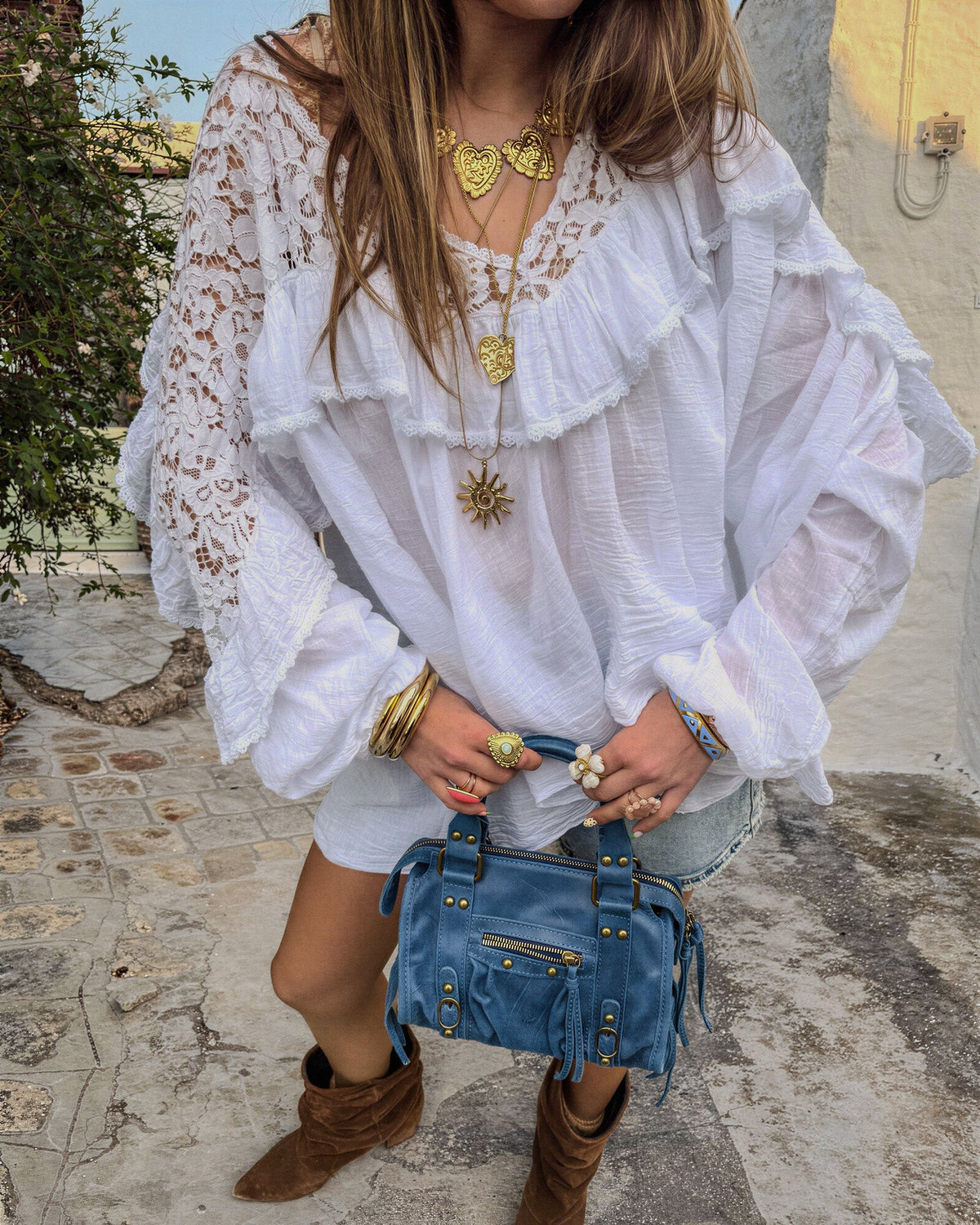 Liv Blouse | White