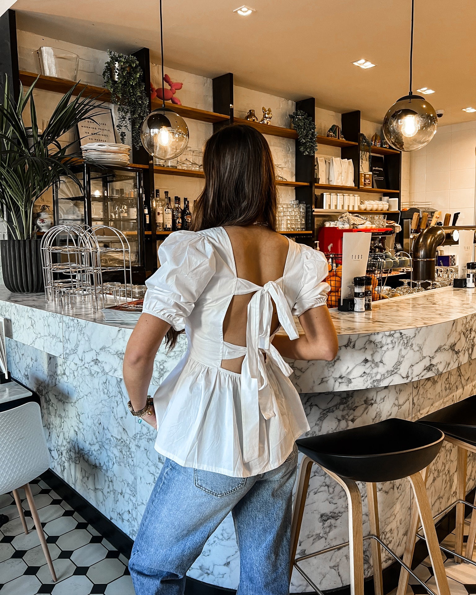 Lizzy Top White