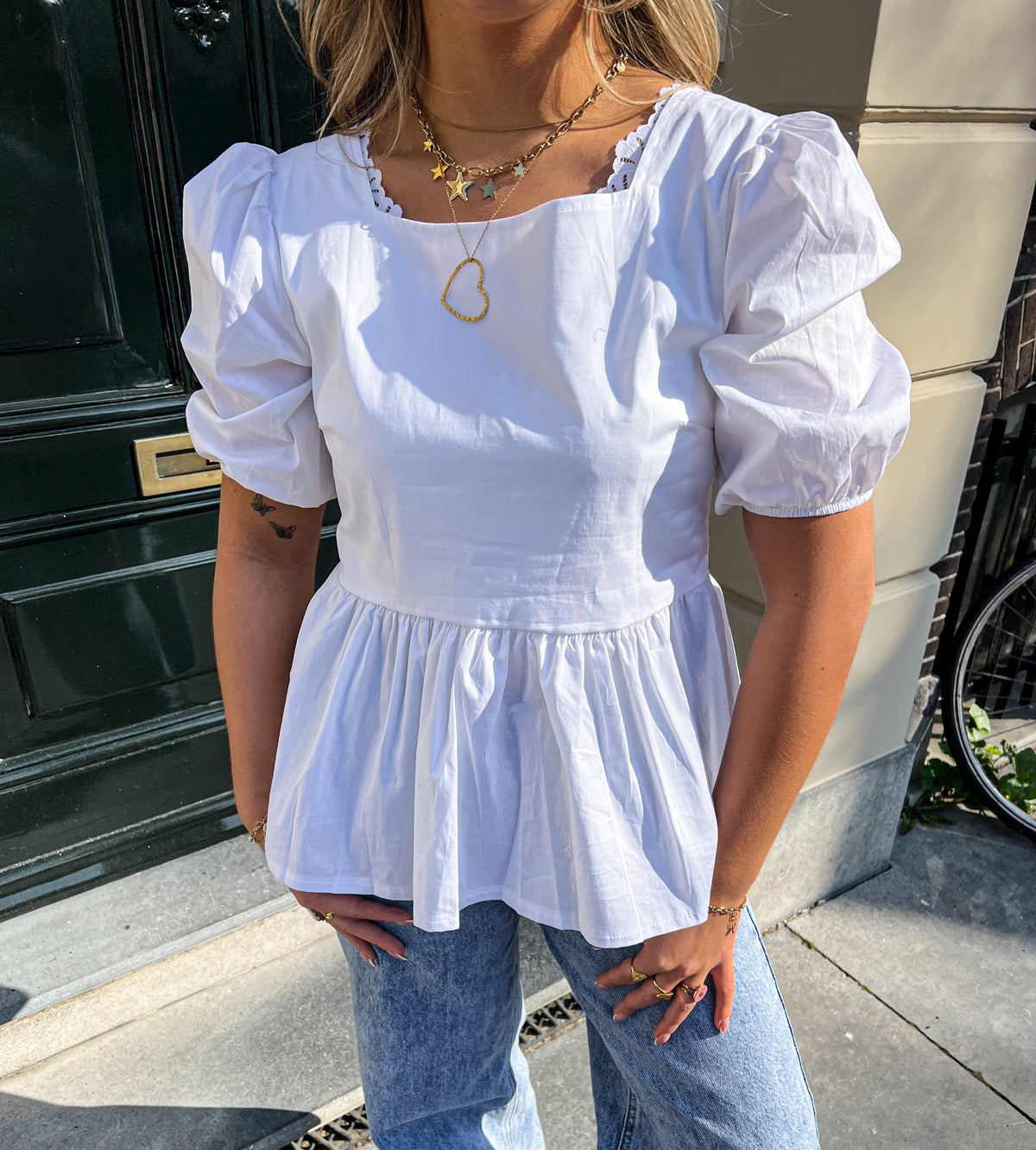 Lizzy Top | White