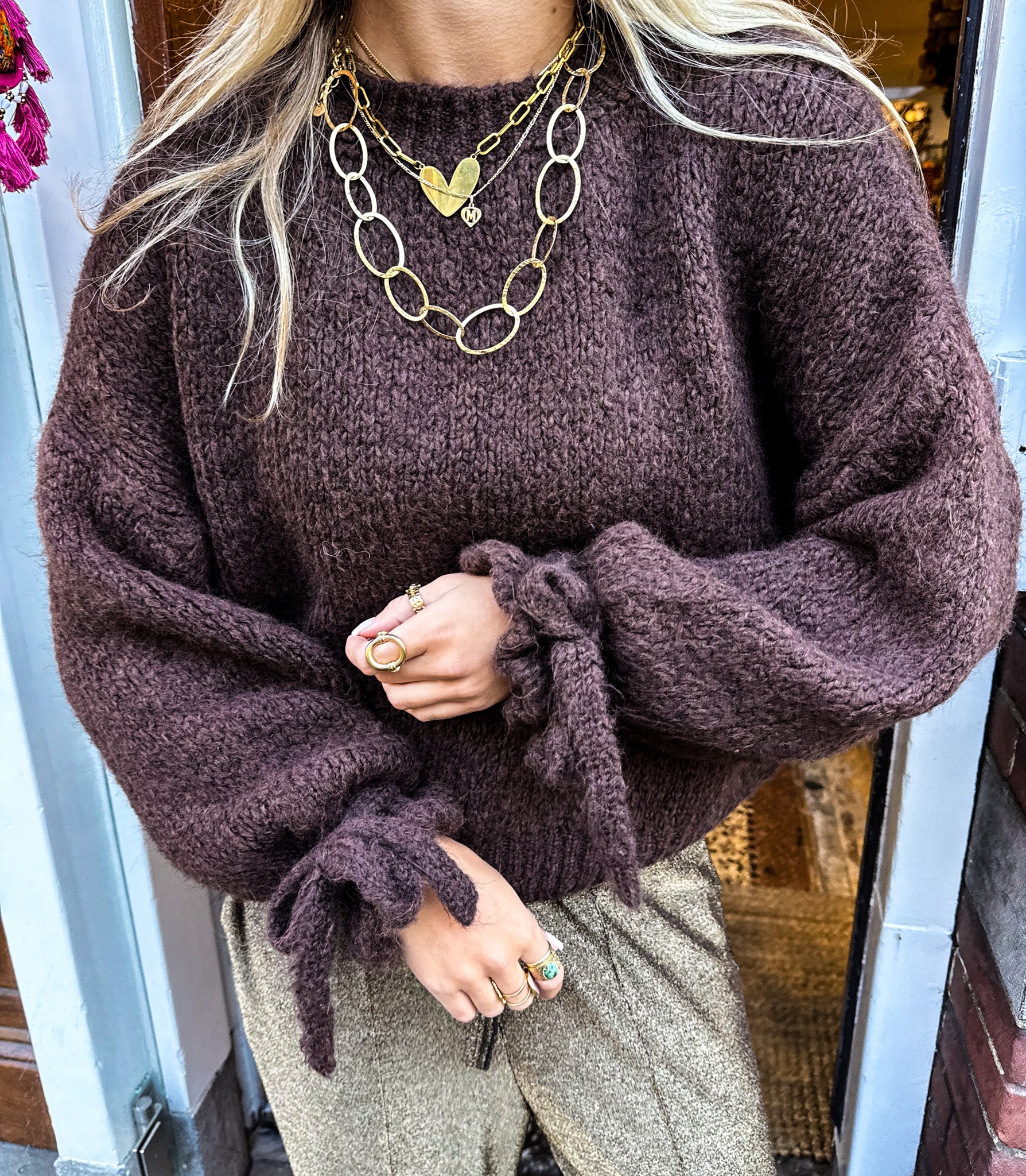 Loekie Knit Brown