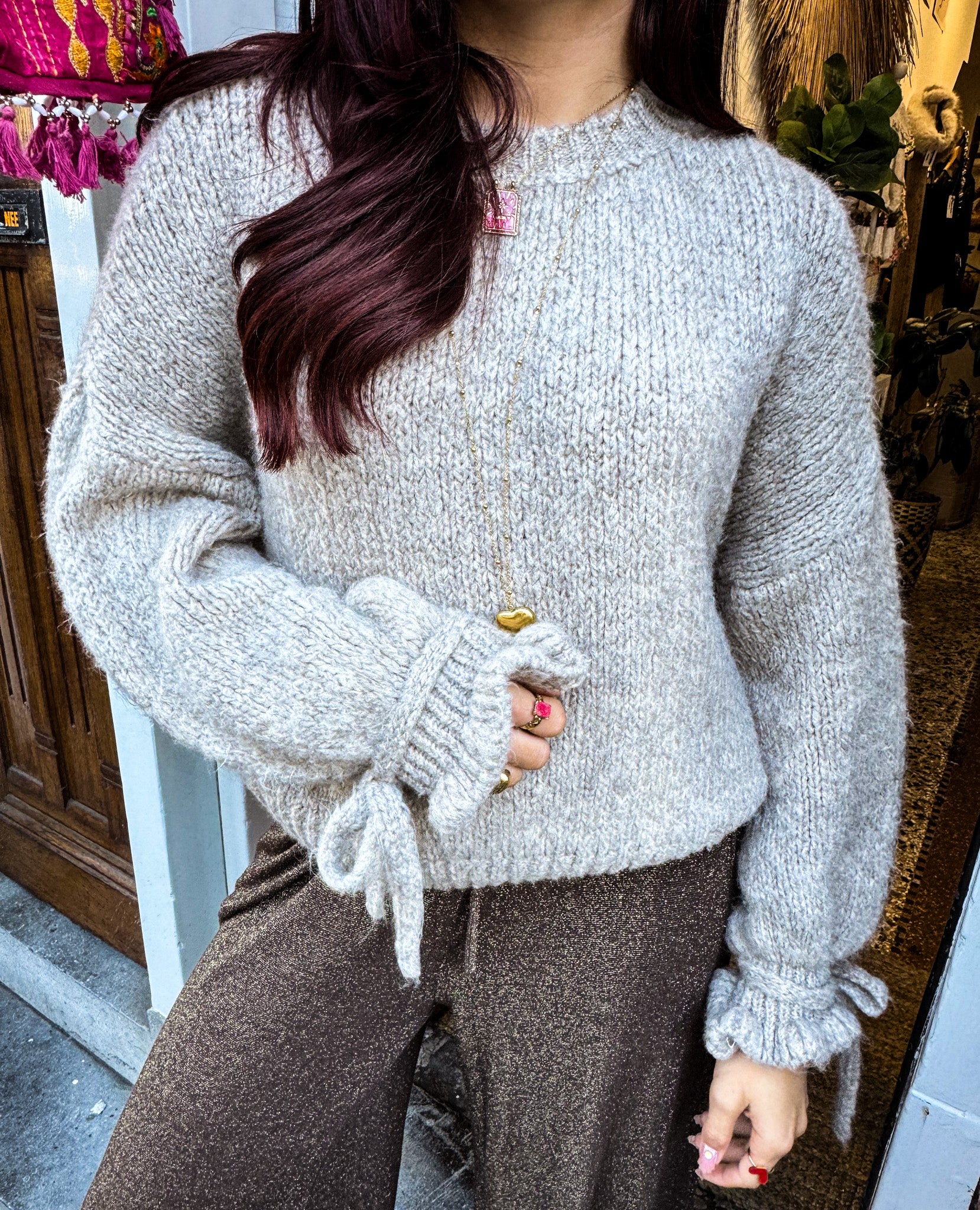 Loekie Knit Sand