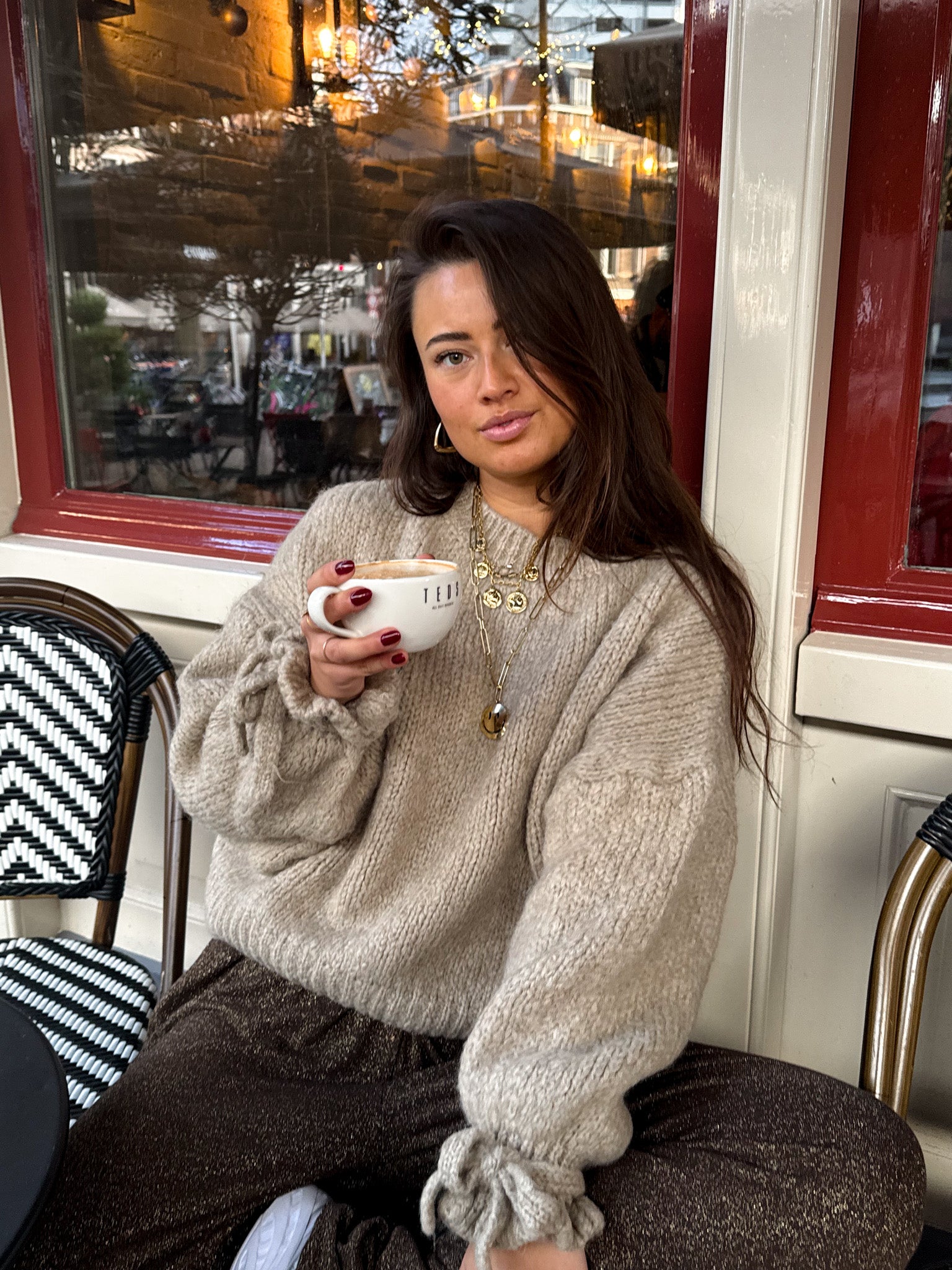 Loekie Knit Sand