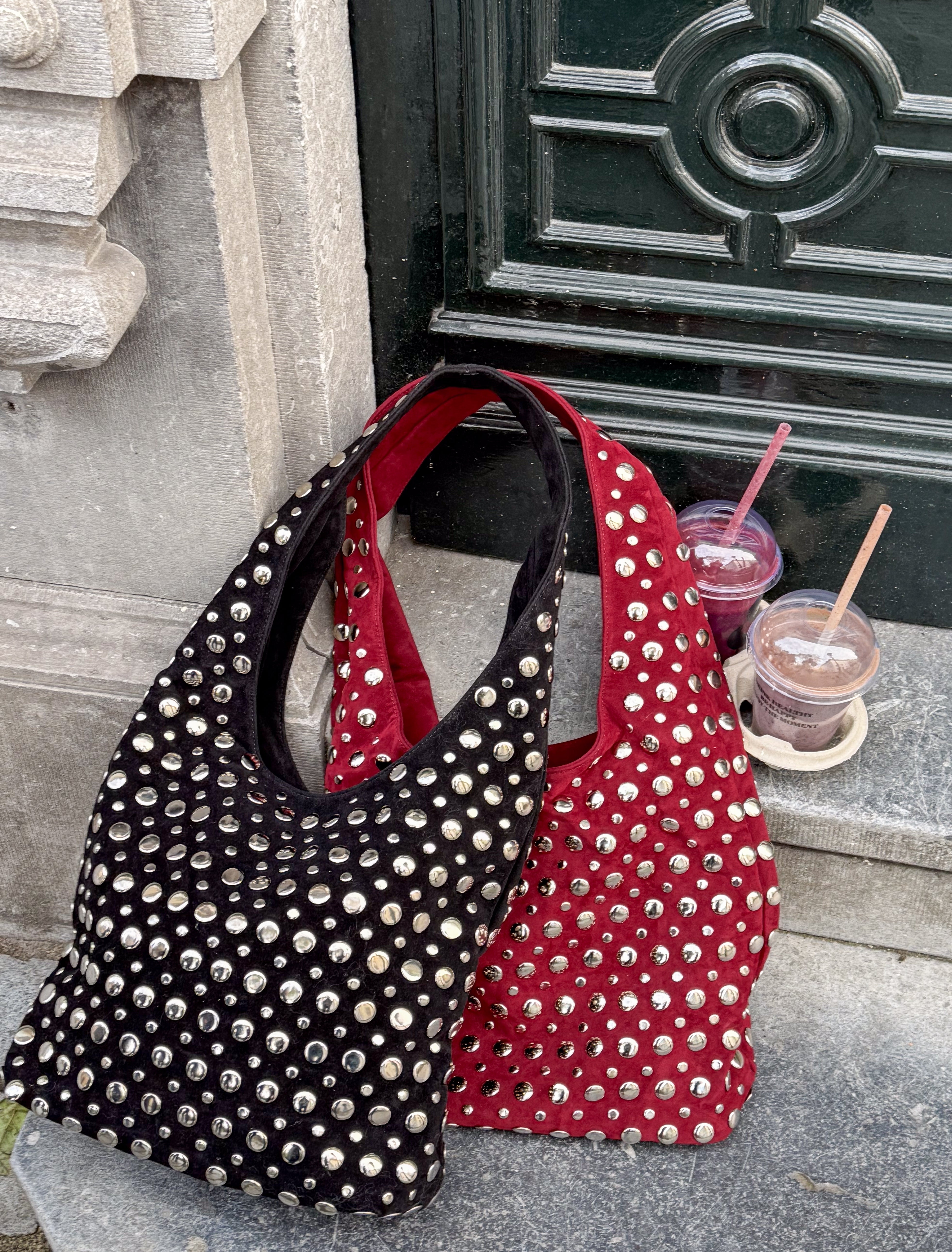 Loux Studs Bag Black