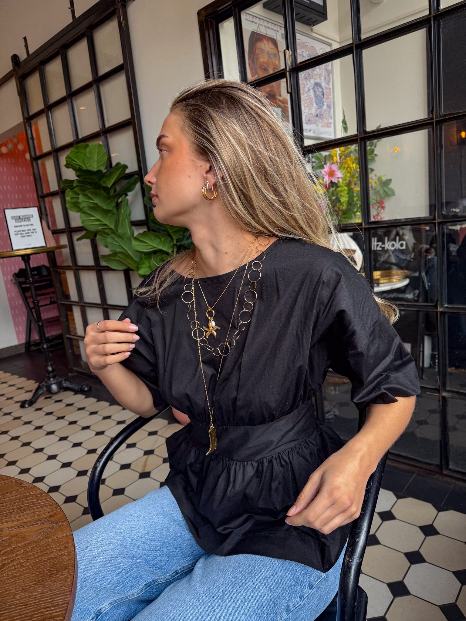Lucy Top Black