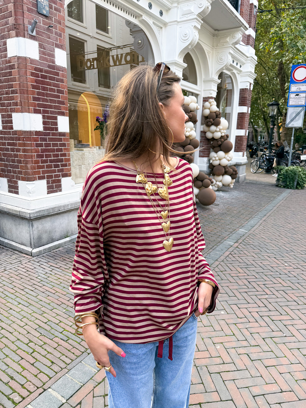 Amour Trio Ketting | Gold