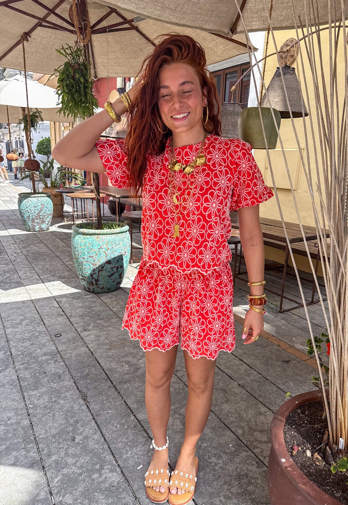Macarena Short | Coral
