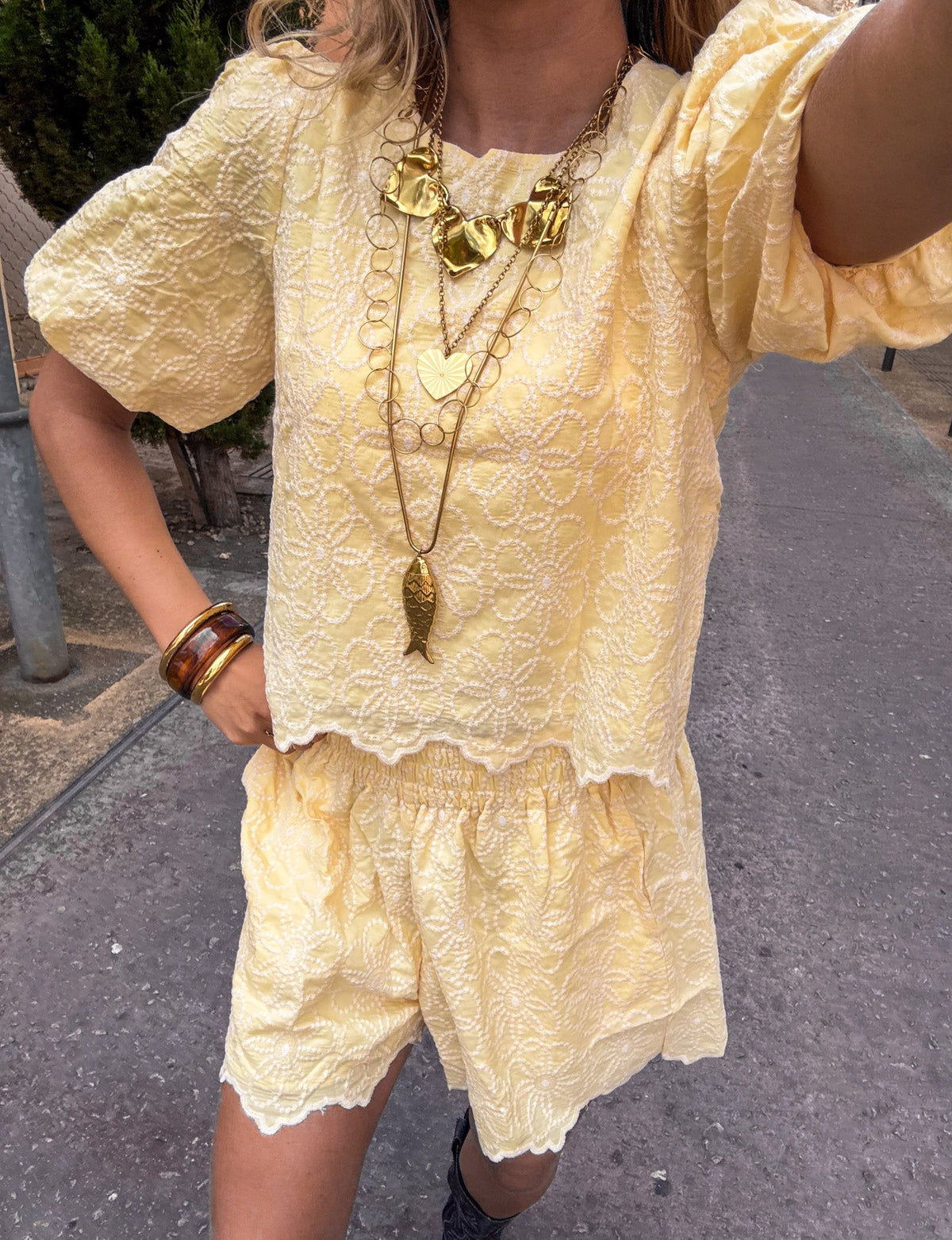 Macarena Short | Light Yellow