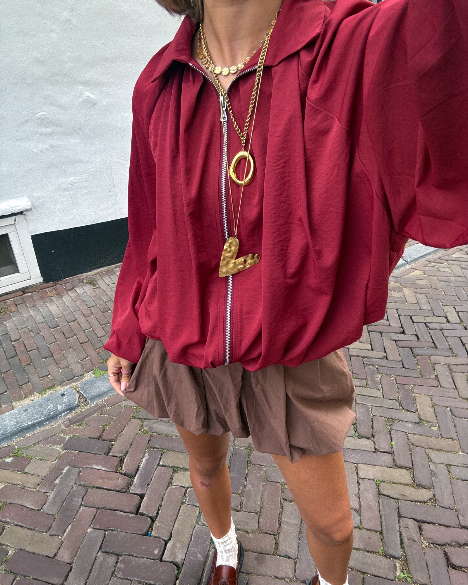Maud Jacket Red