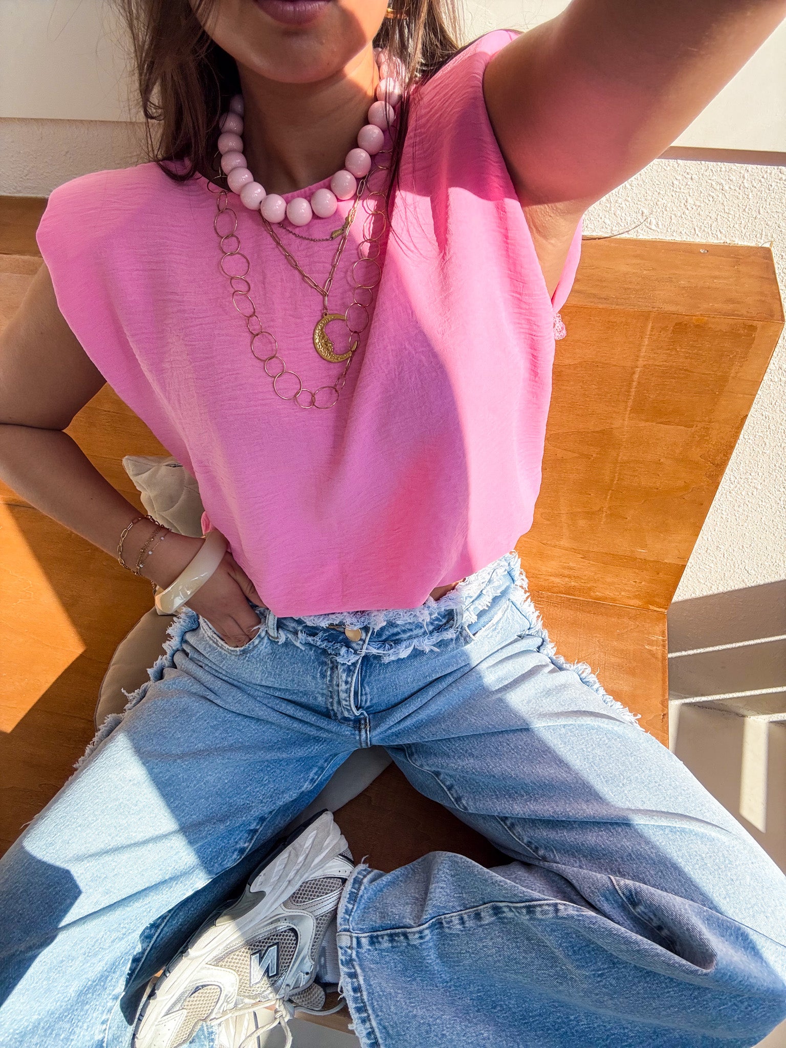 Milou Top Pink
