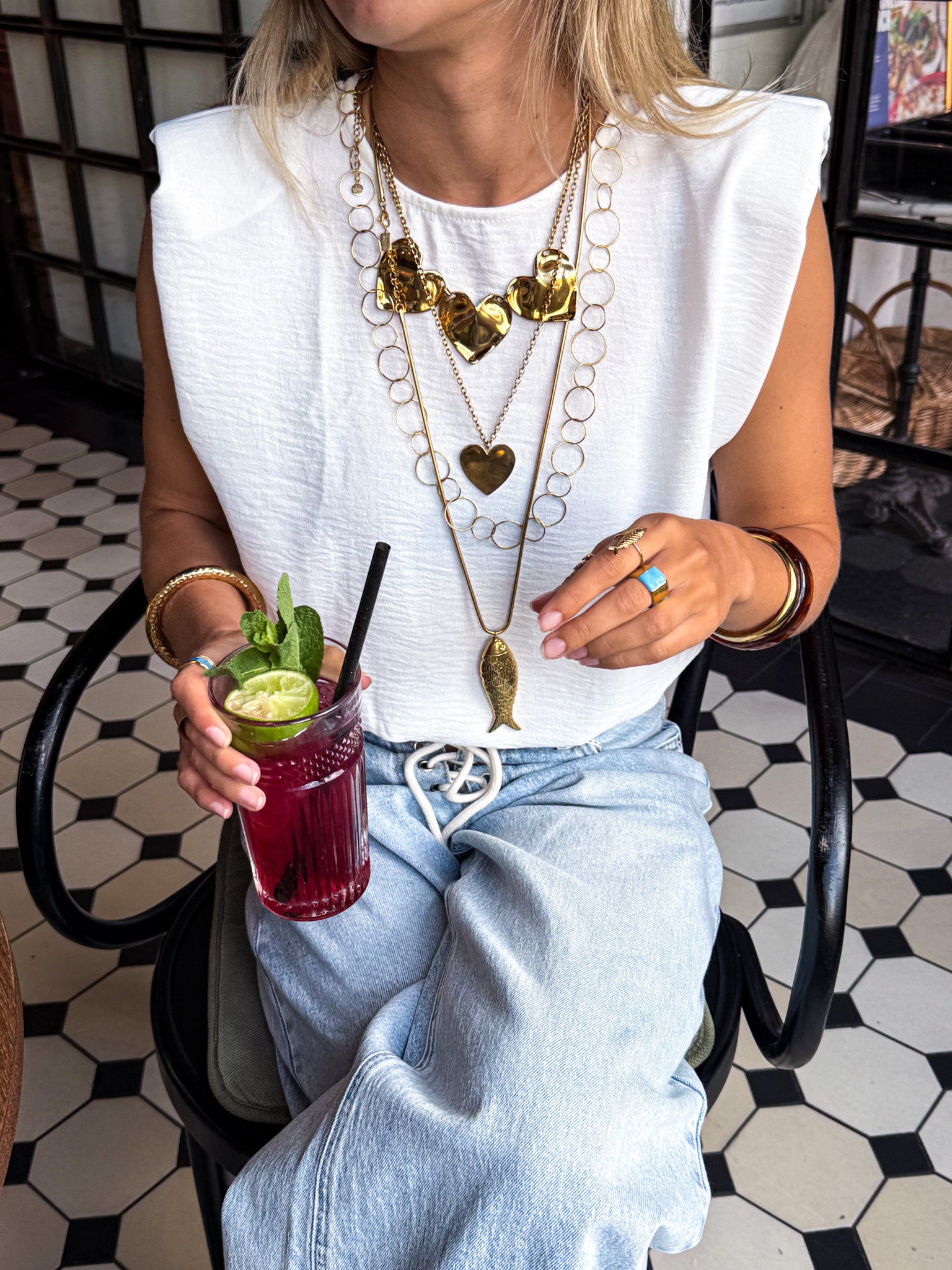 Milou Top White