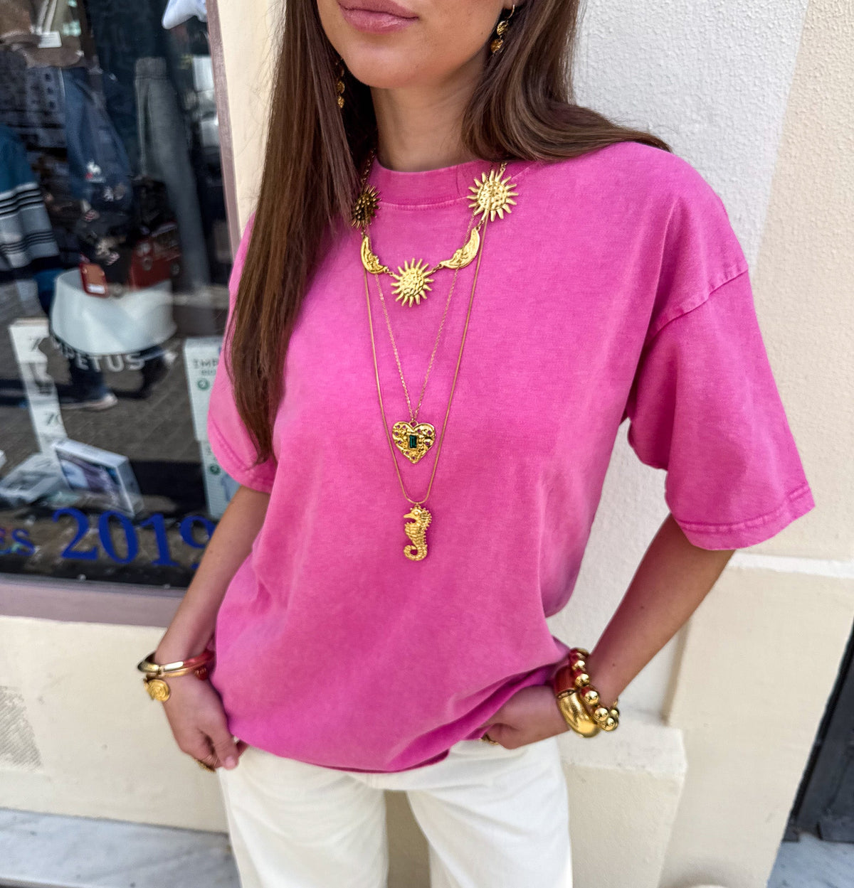 Love me Louder Ketting | Gold