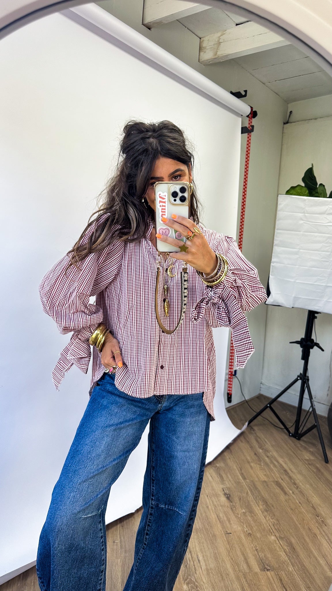 Reims Soft Blouse | Bordeaux