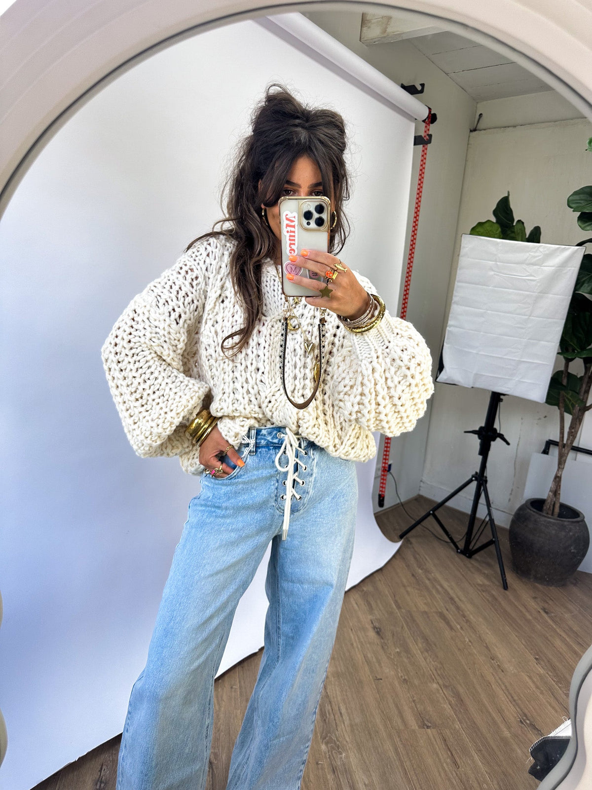 Sammie Trui | Beige