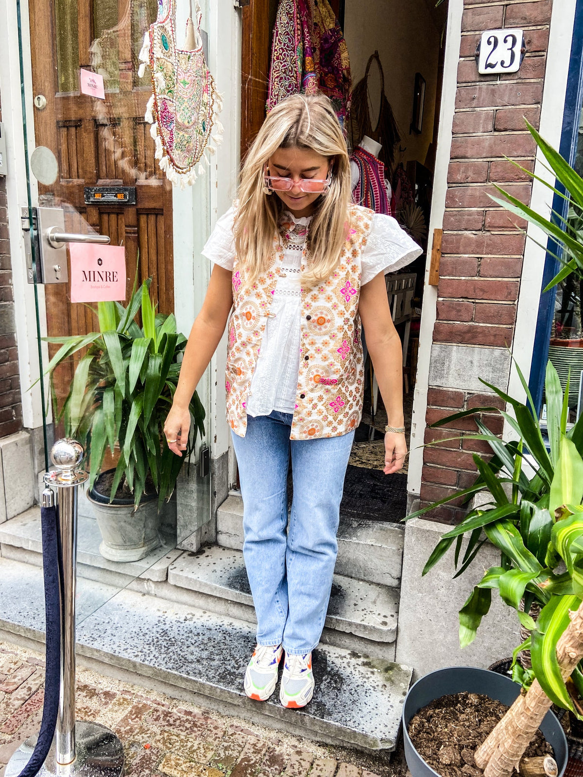 Moonchild Gilet | Ecru