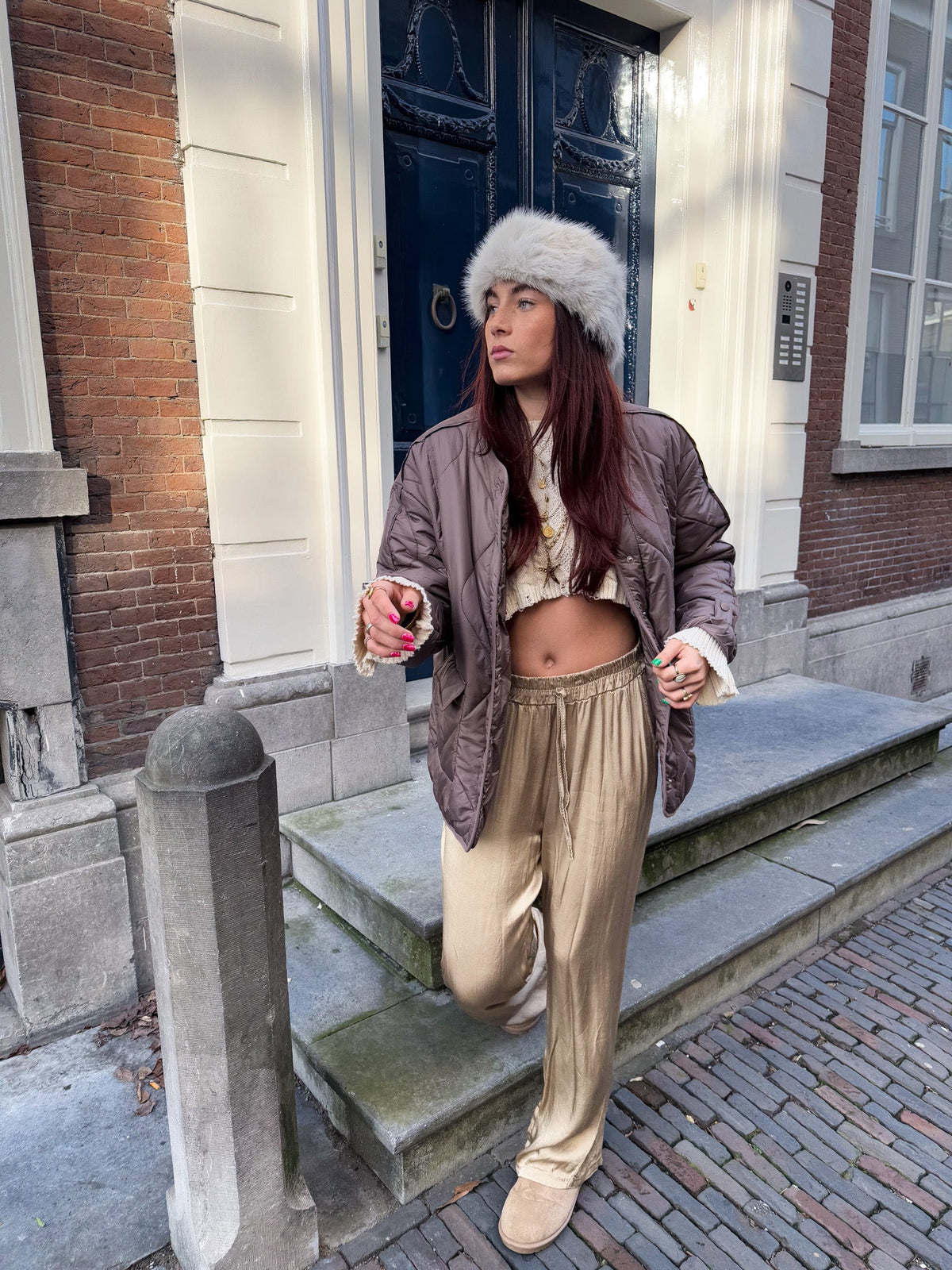 Slice of heaven Pantalon | Gold