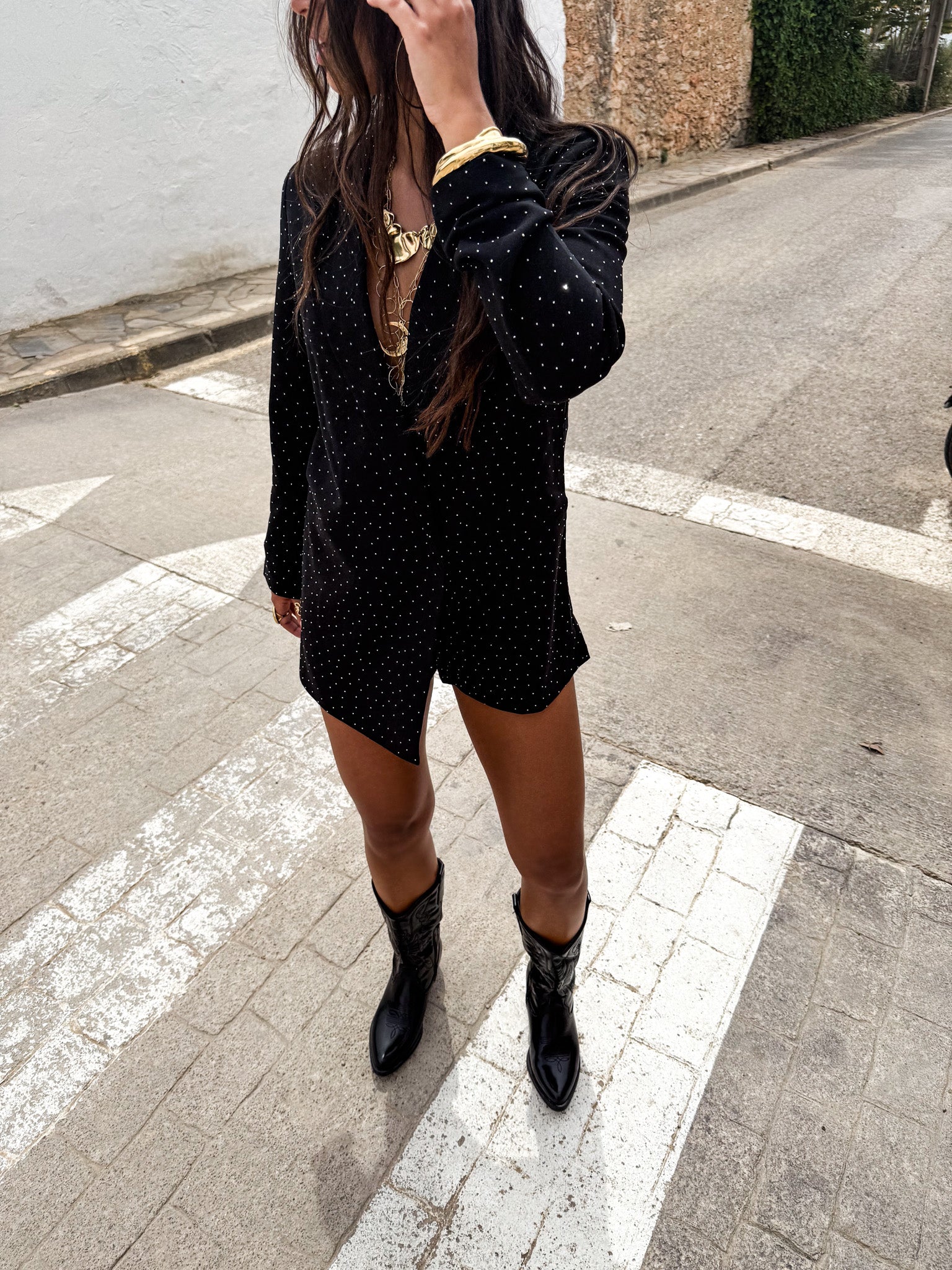 Moments Playsuit Black