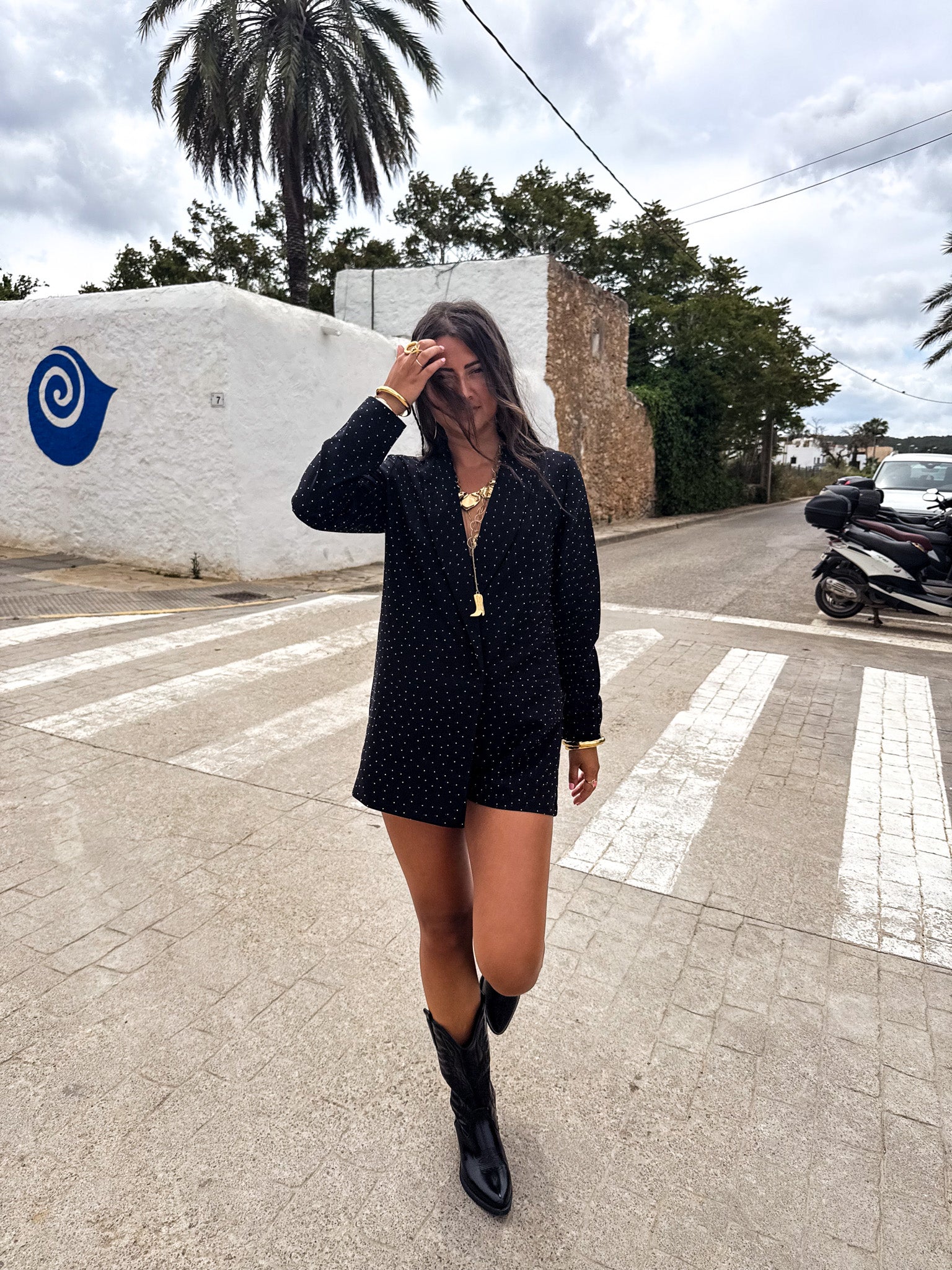 Moments Playsuit Black