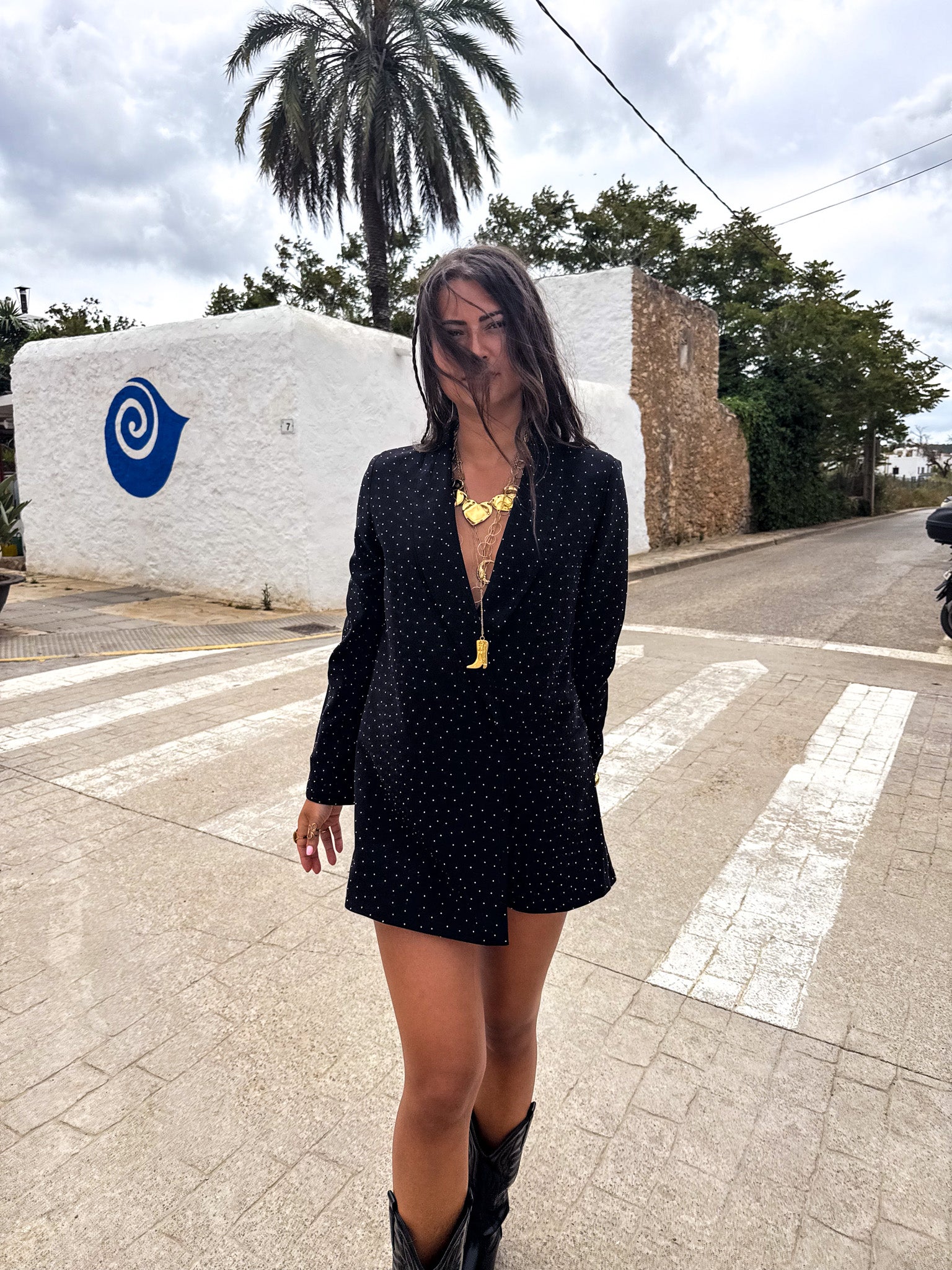 Moments Playsuit Black