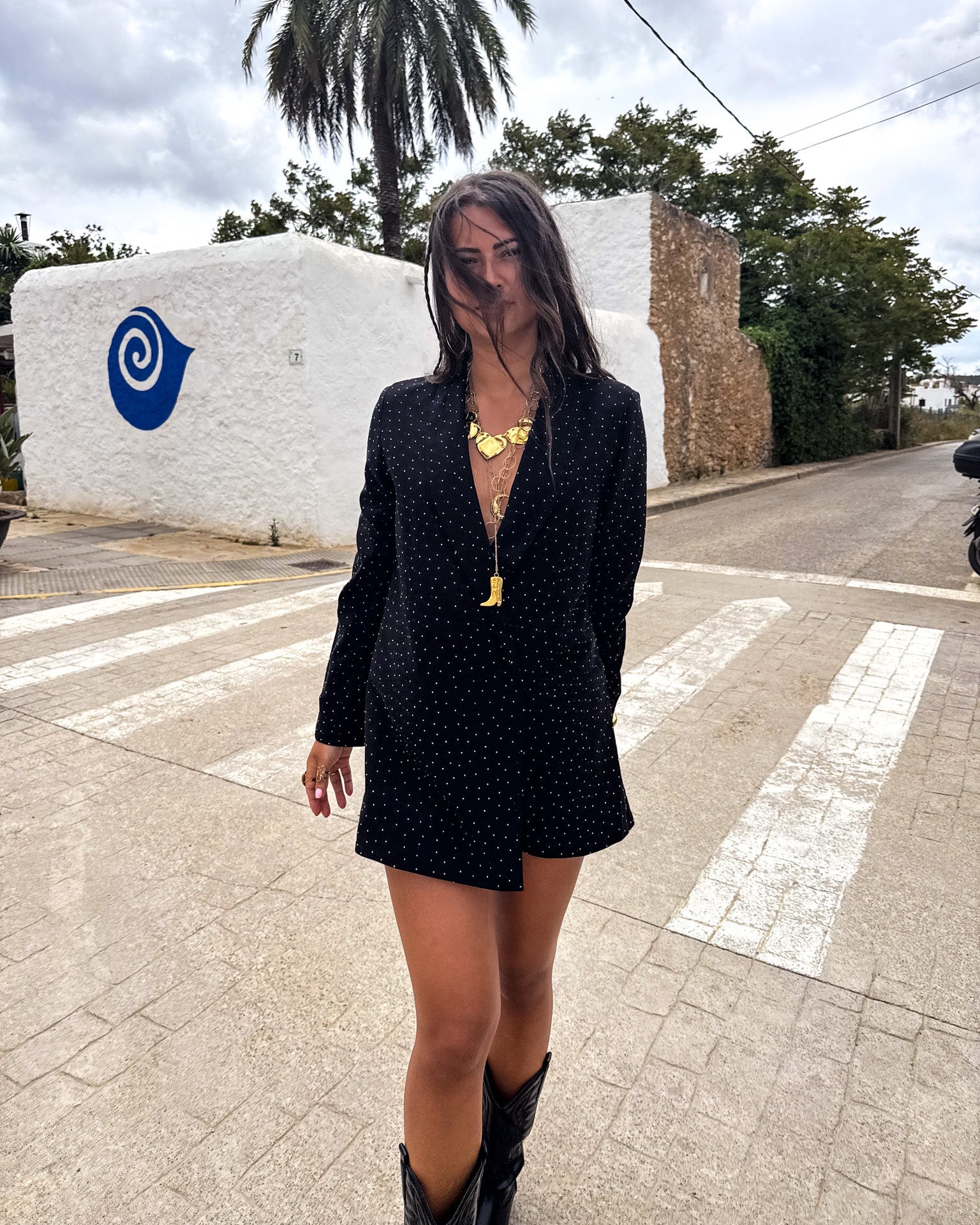 Moments Playsuit Black