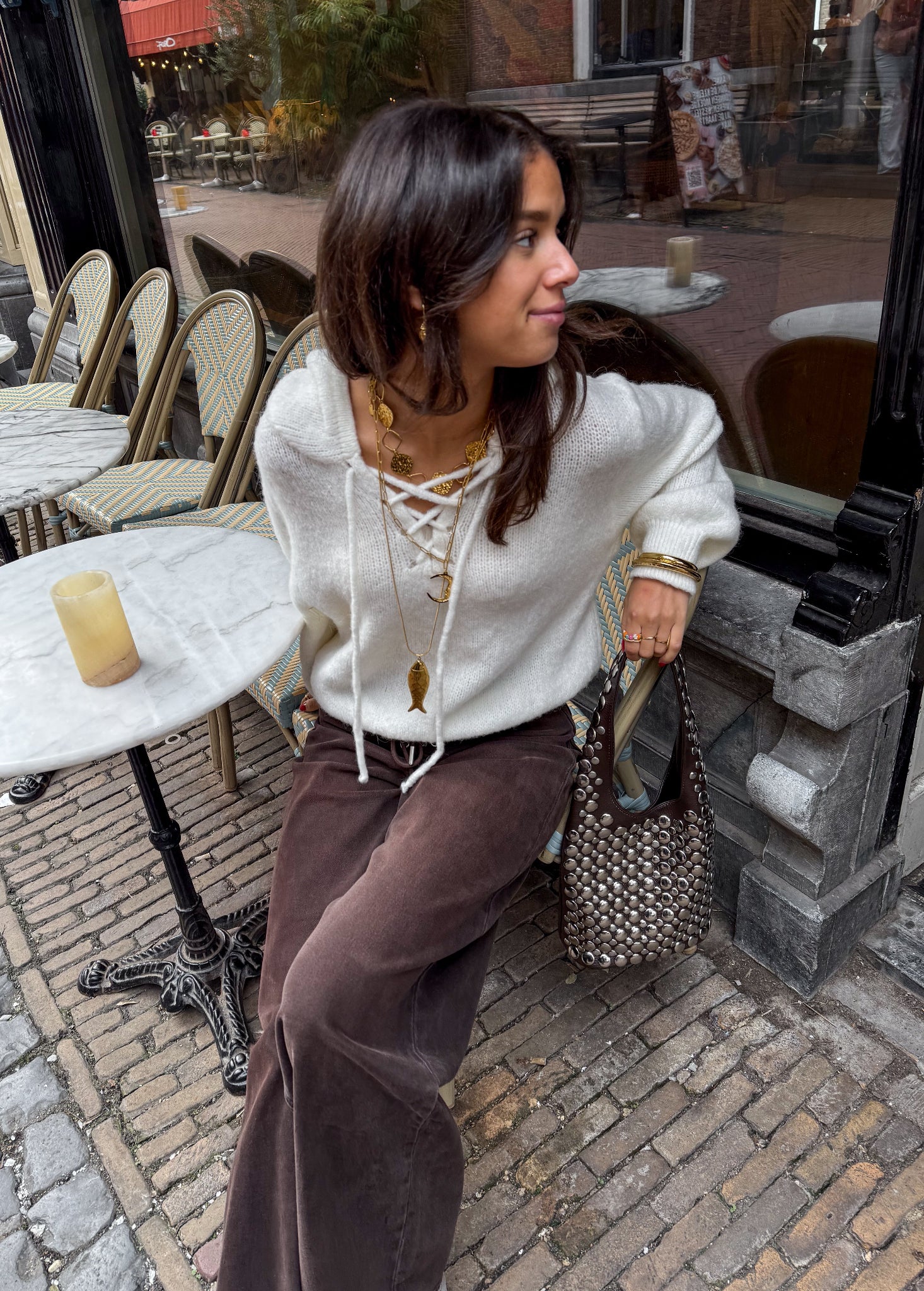 Monty Knit Off White