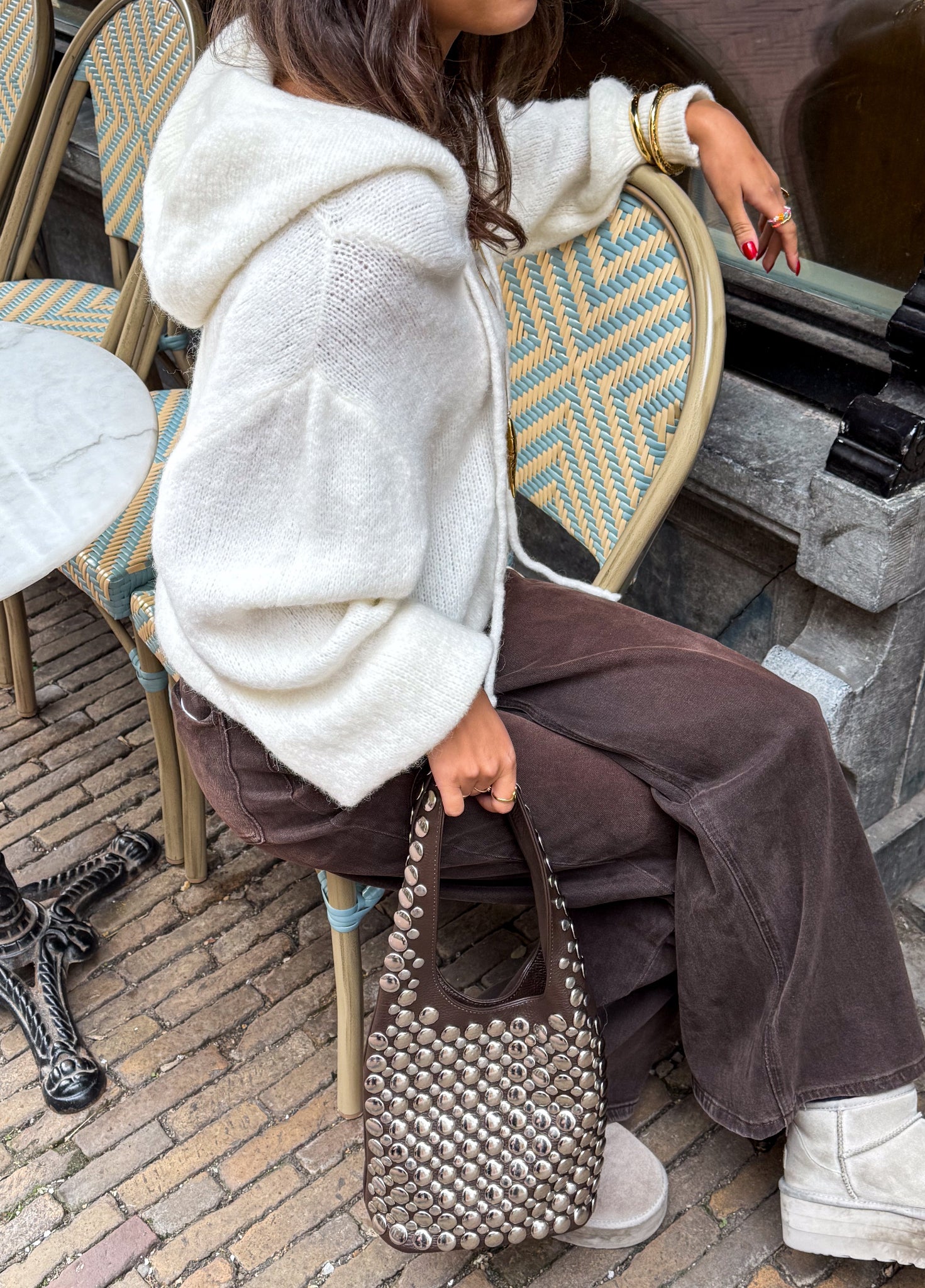 Monty Knit Off White