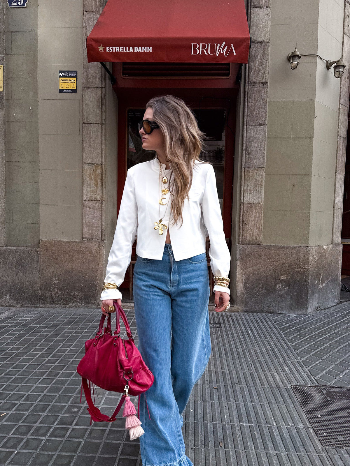 Moonie Blazer | White