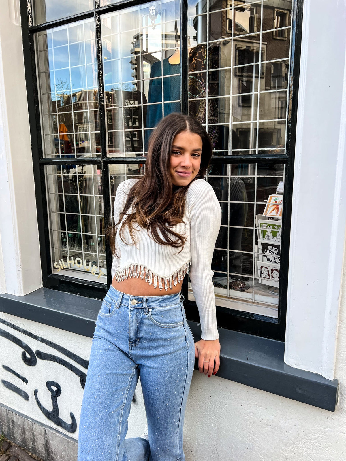 You Glow Top | White