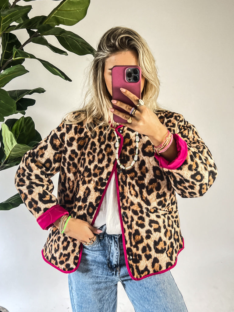 Naomi Leopard Jacket