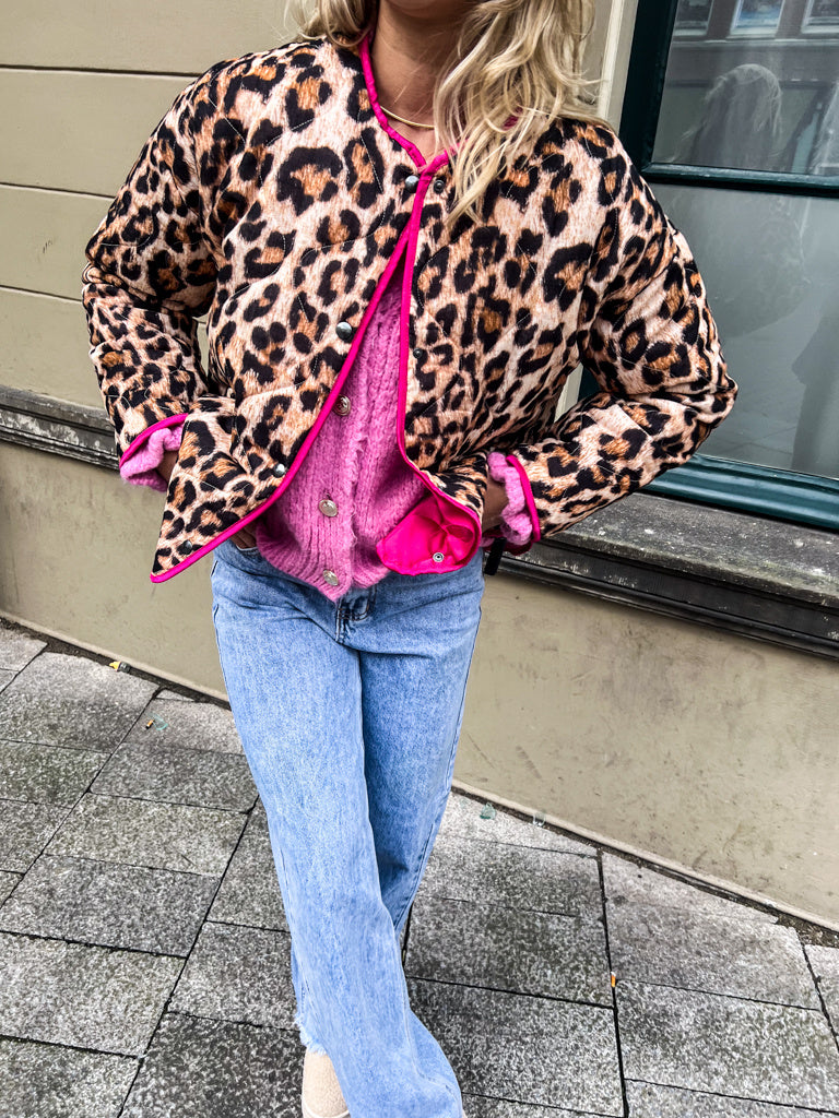 Naomi Leopard Jacket