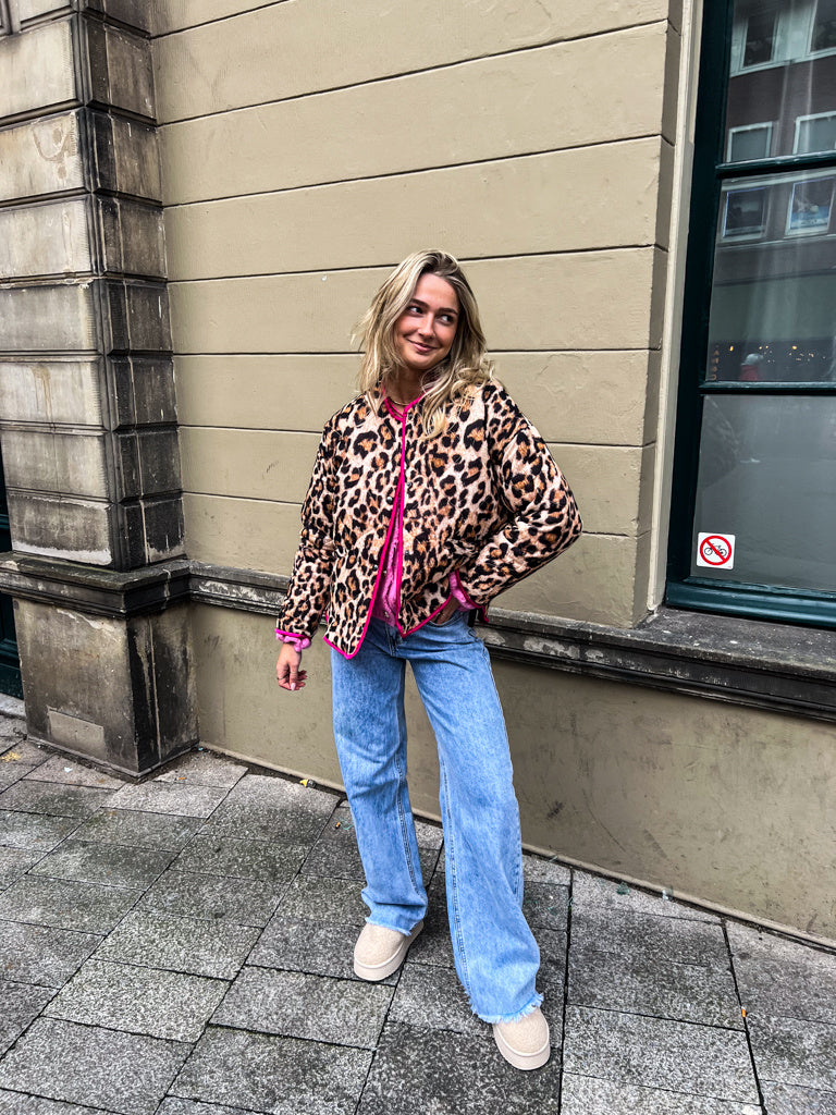 Naomi Leopard Jacket