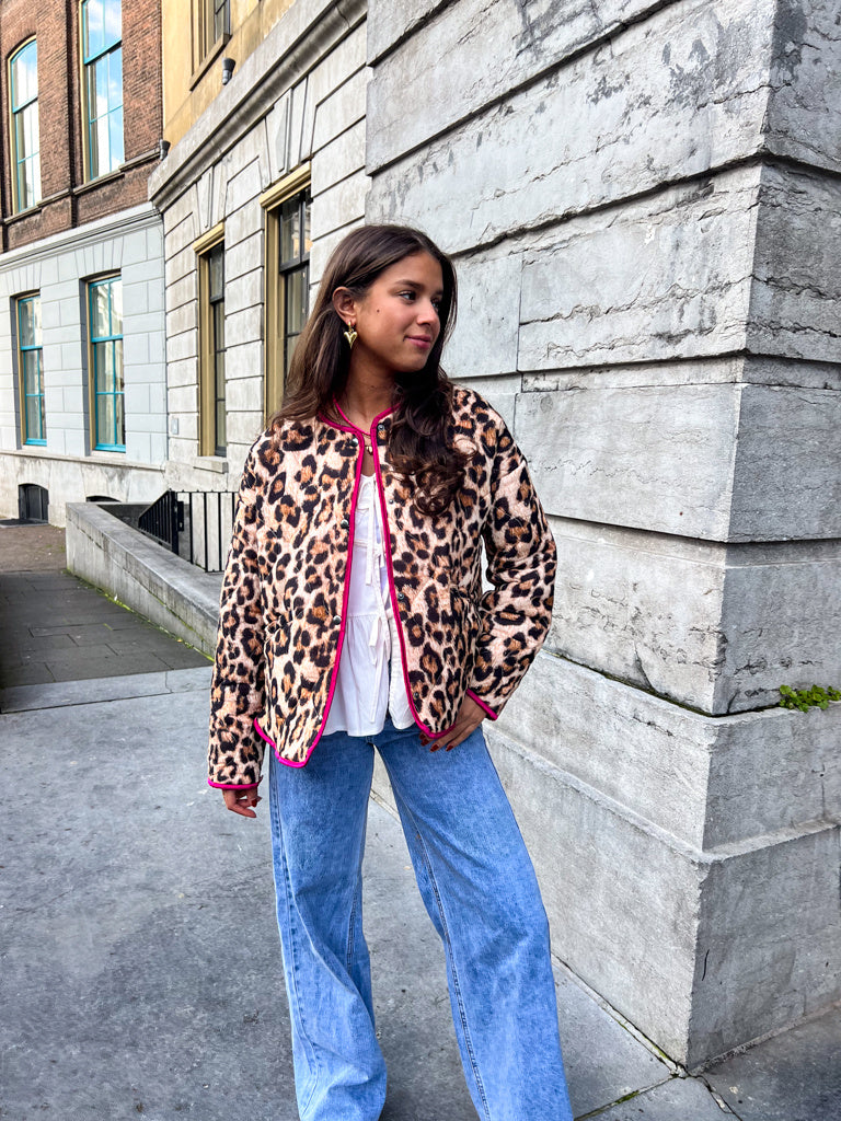 Naomi Leopard Jacket