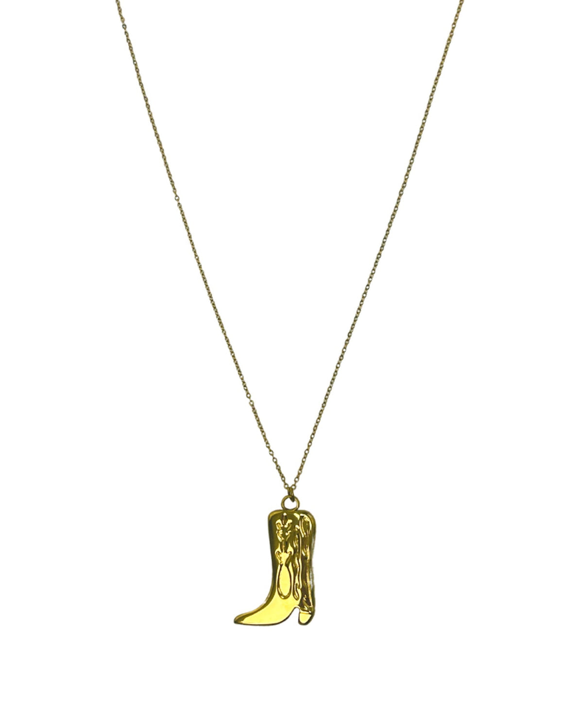 Cowboy Charm Ketting | Gold