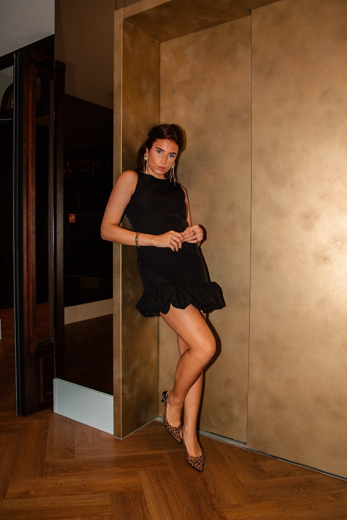 Nightfall Jurk | Black