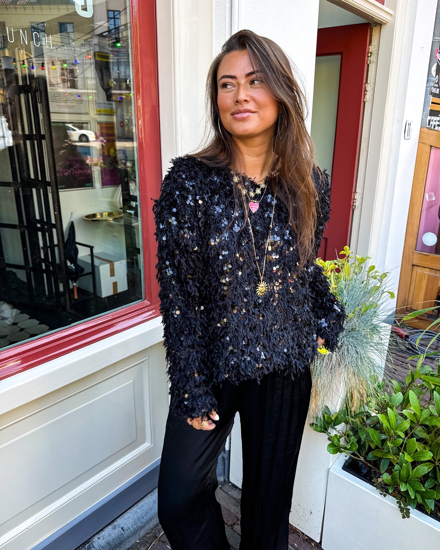 Ninthe Top Black