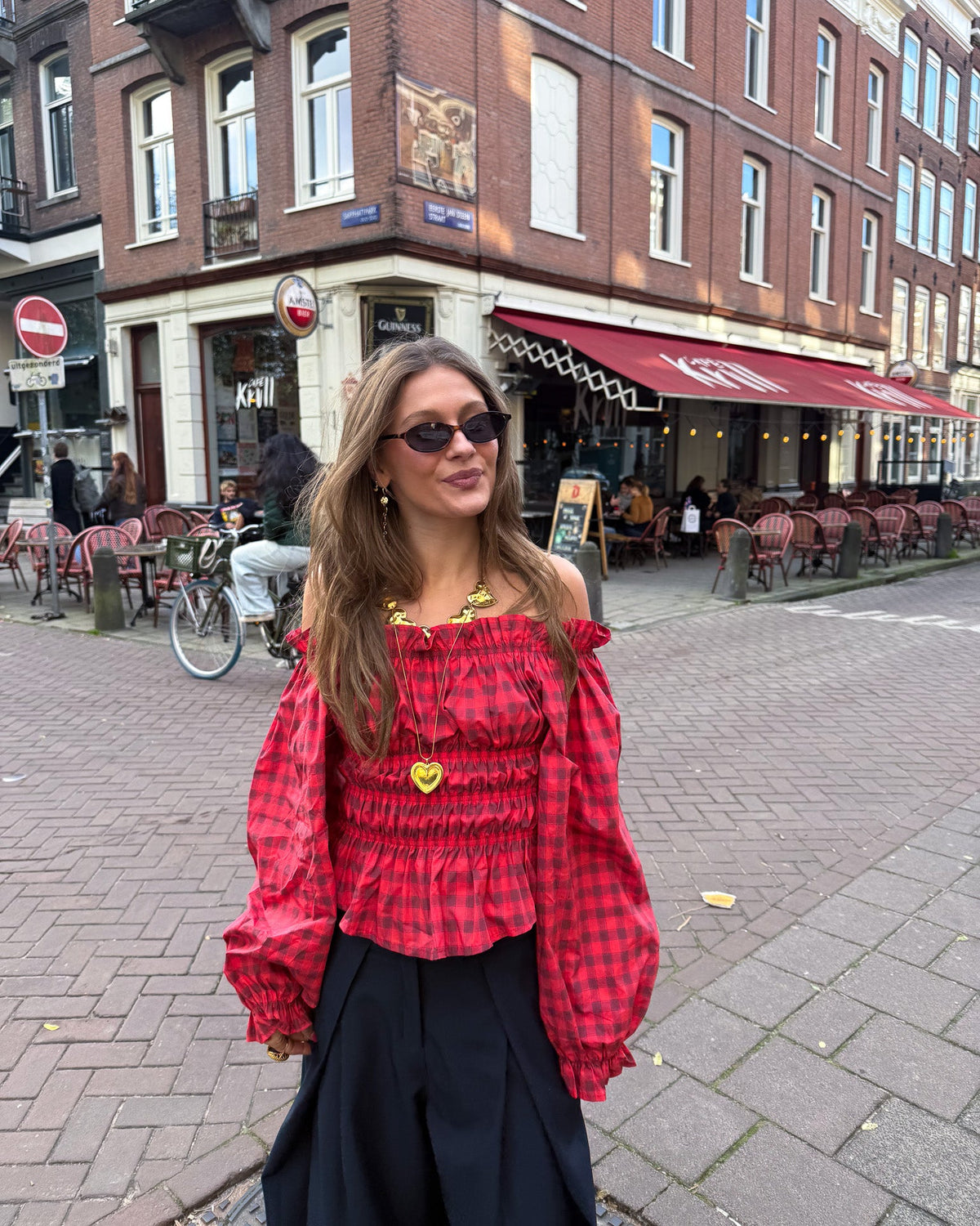 Nori Geruite Top | Red