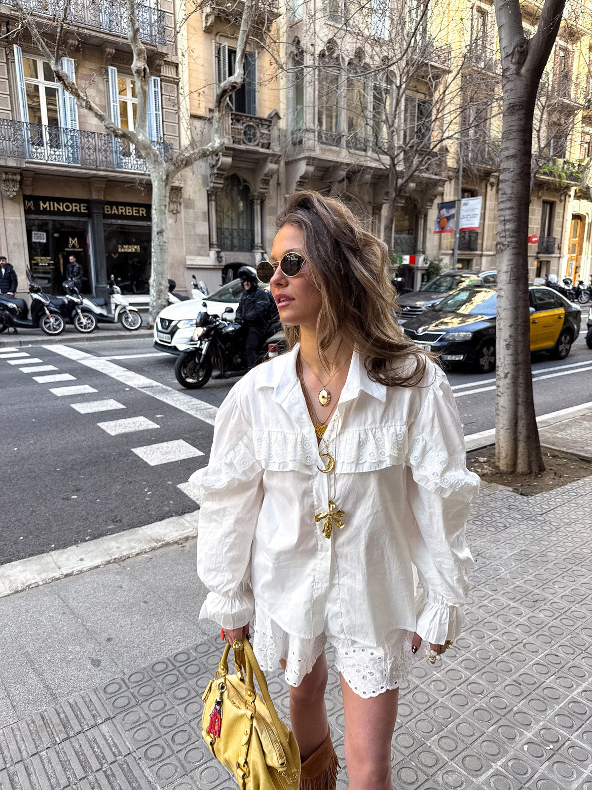 Polly Blouse | White