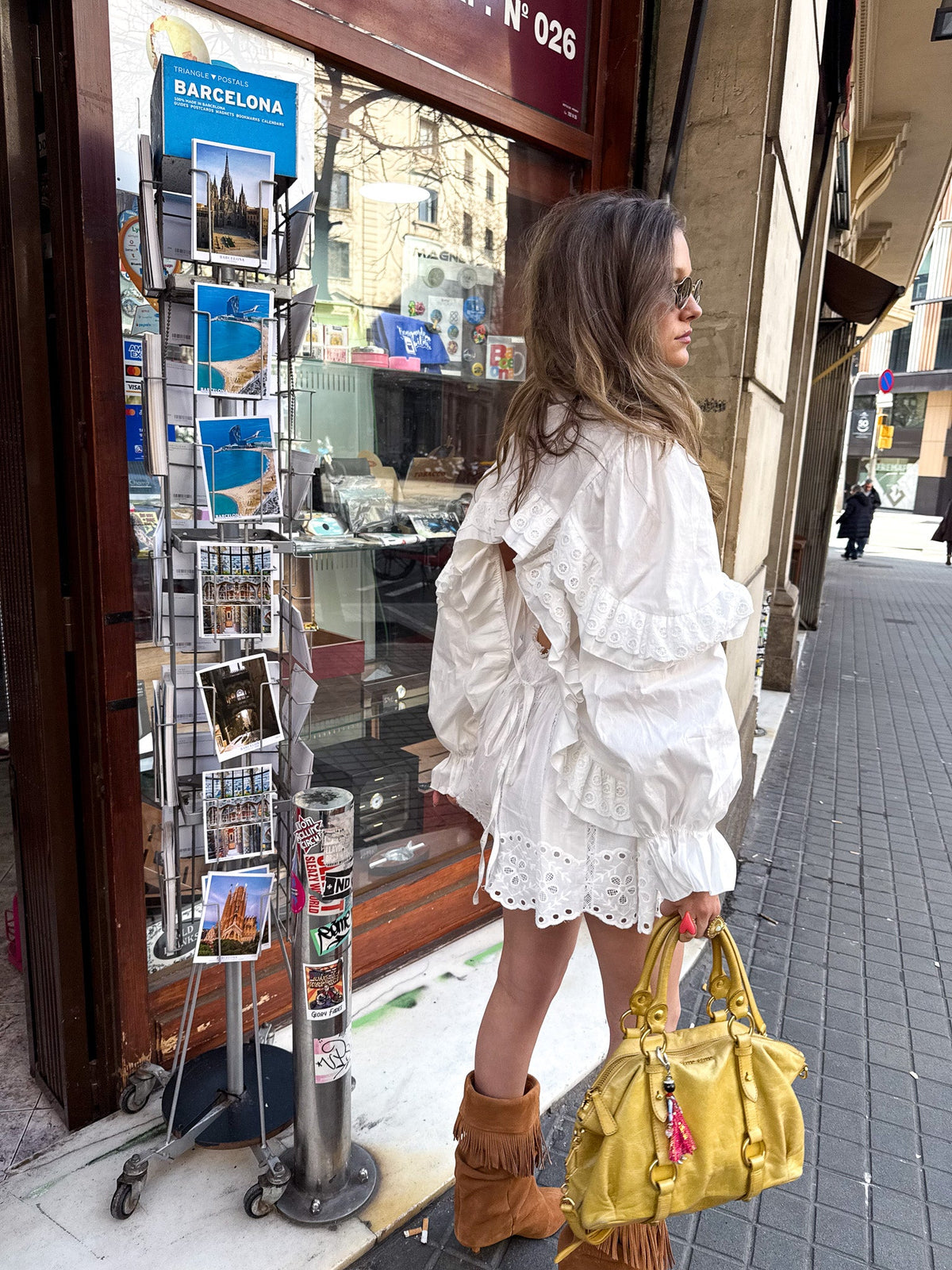 Polly Blouse | White
