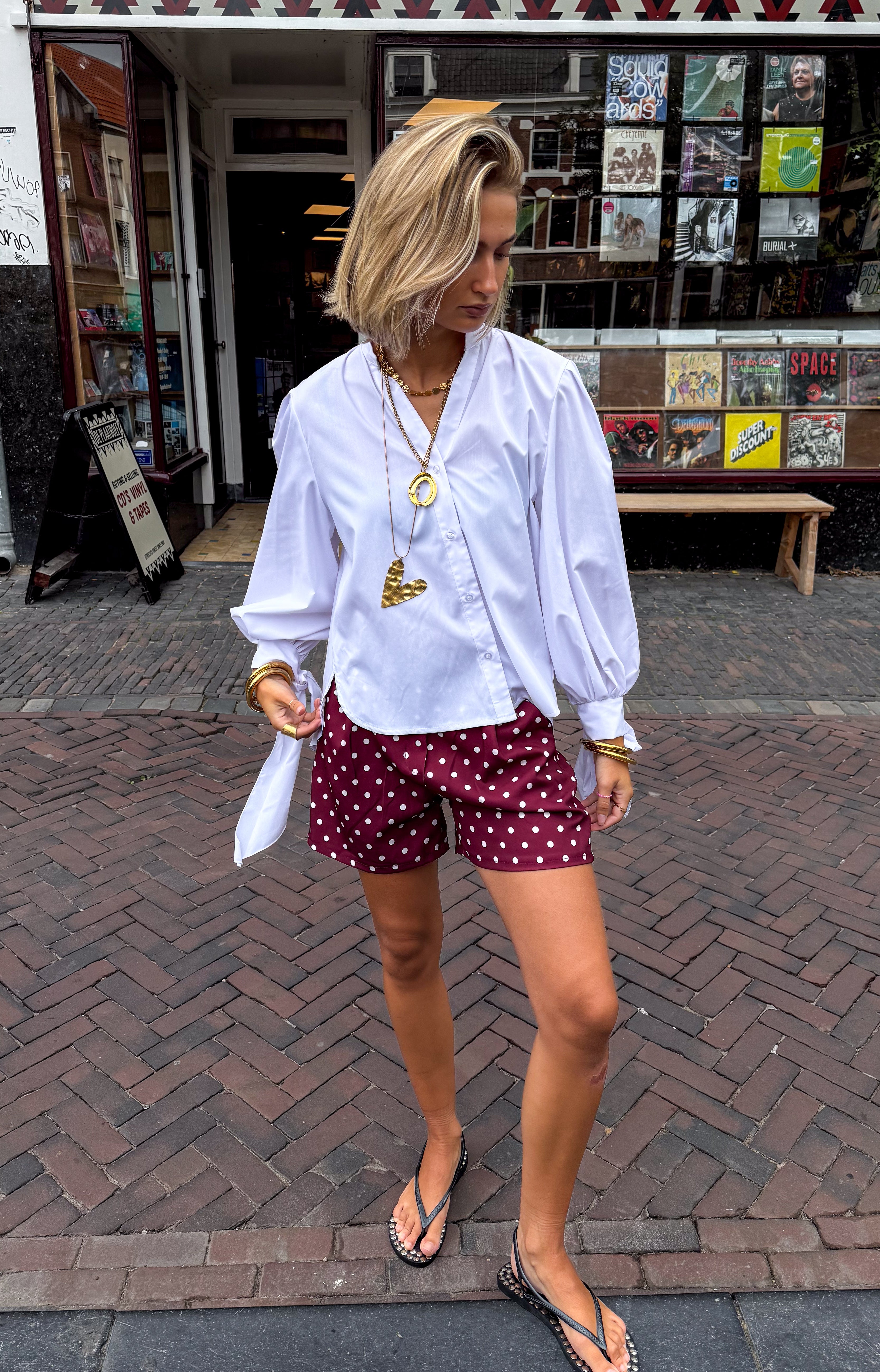 Reims Blouse White
