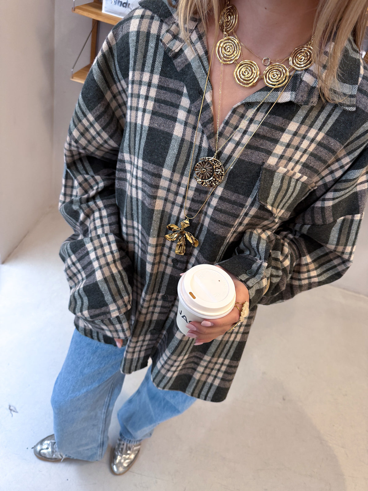 Presley Geruite Blouse | Green