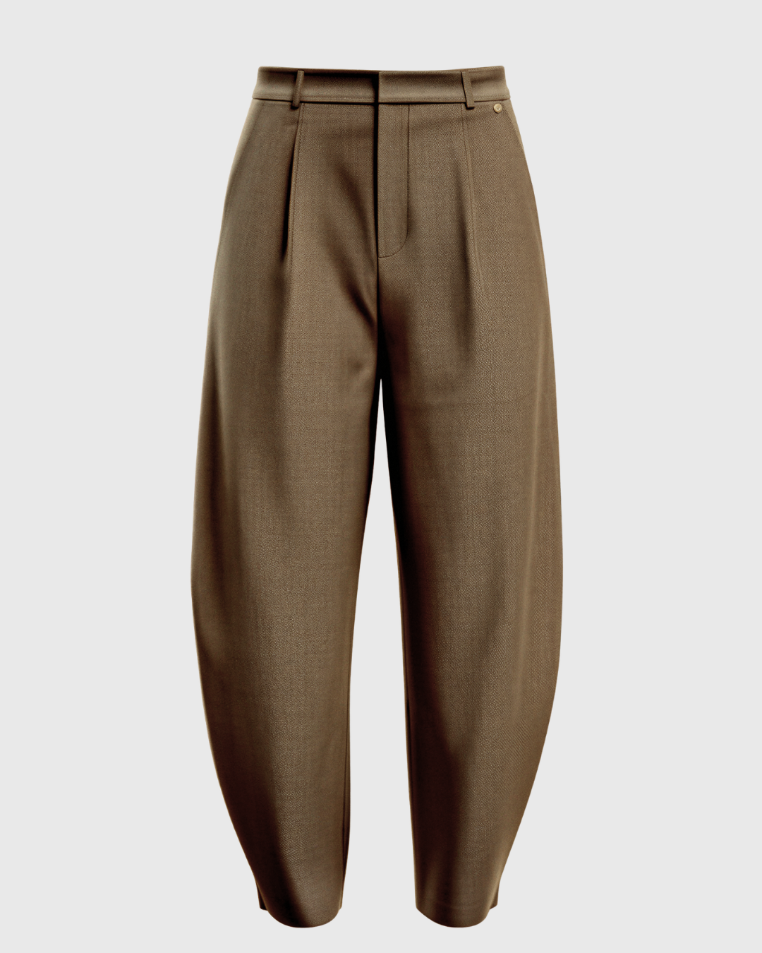 Nina Barrel Pantalon | Khaki